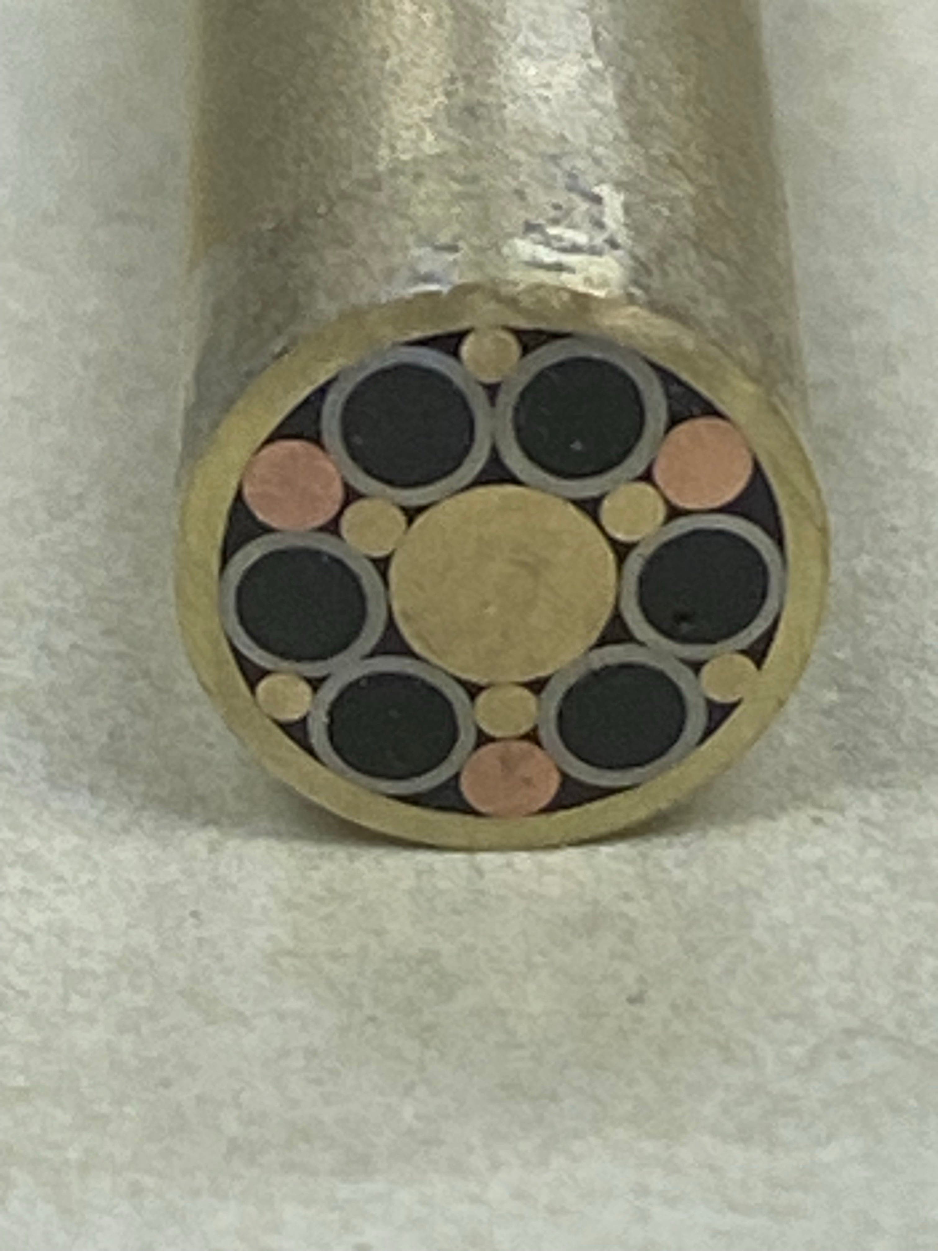 Mosaic pin 9.5mm Shaft decoration