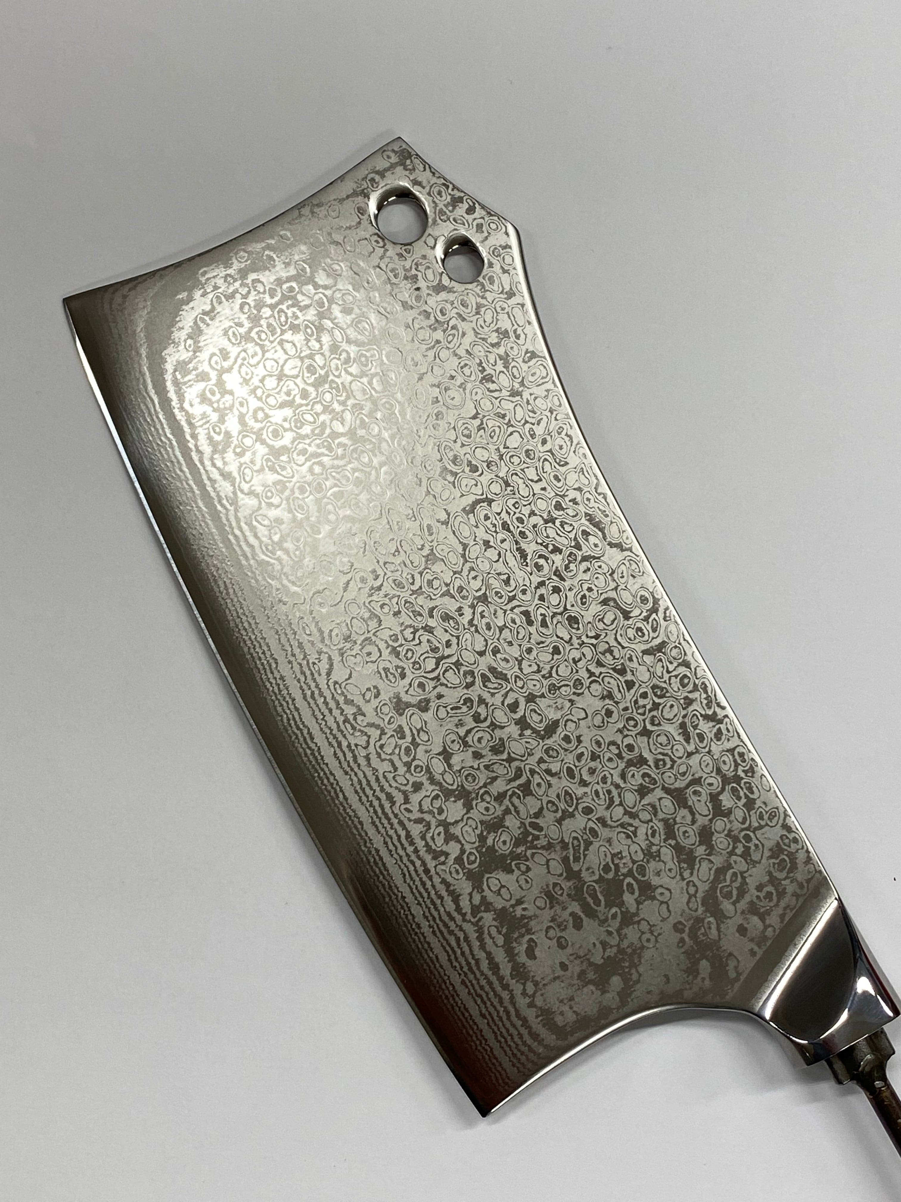 Cleaver - AUS10 Damask Kockkniv 7"