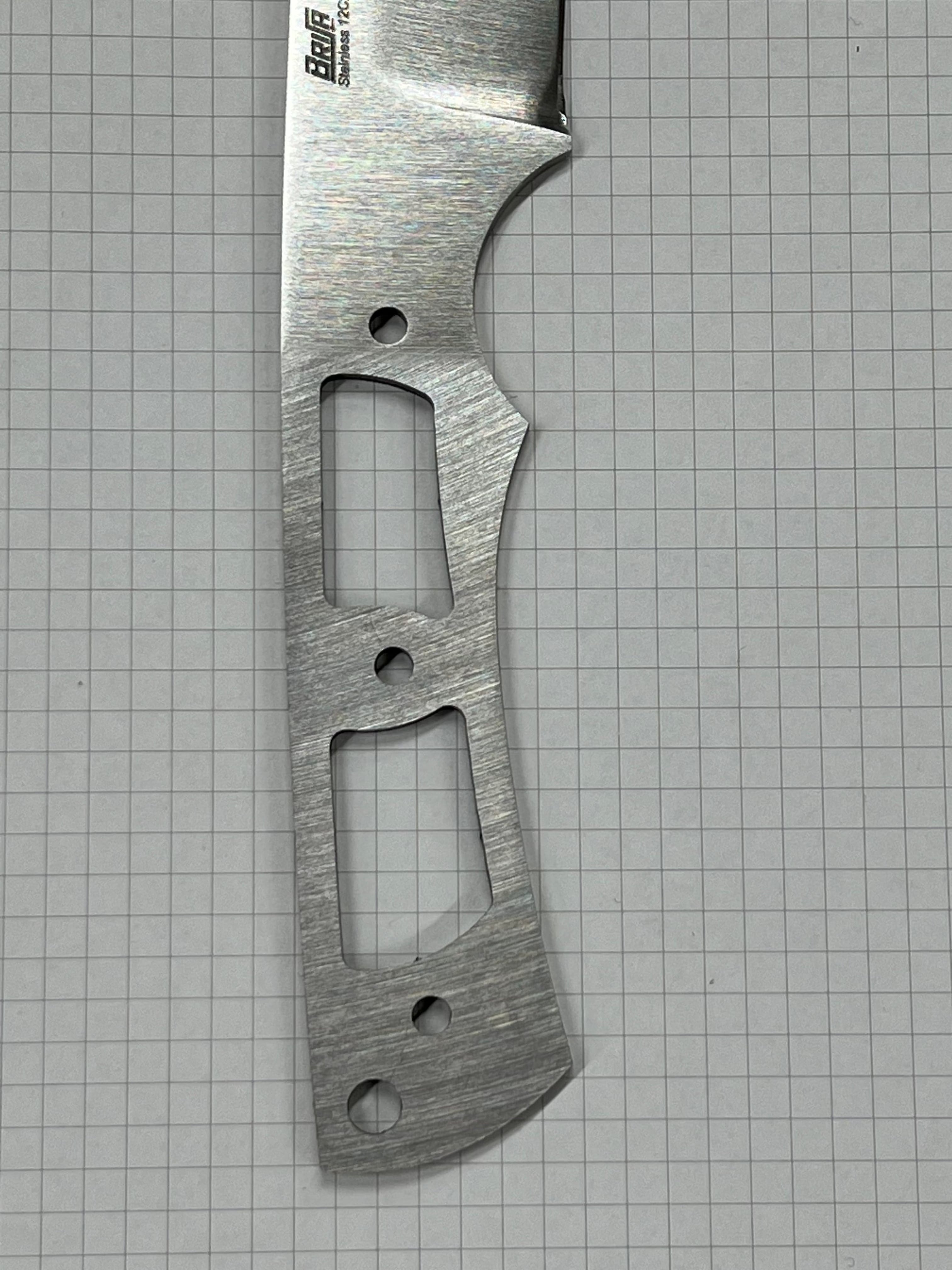 Brisa Hunter 125 Rostfritt Knivblad