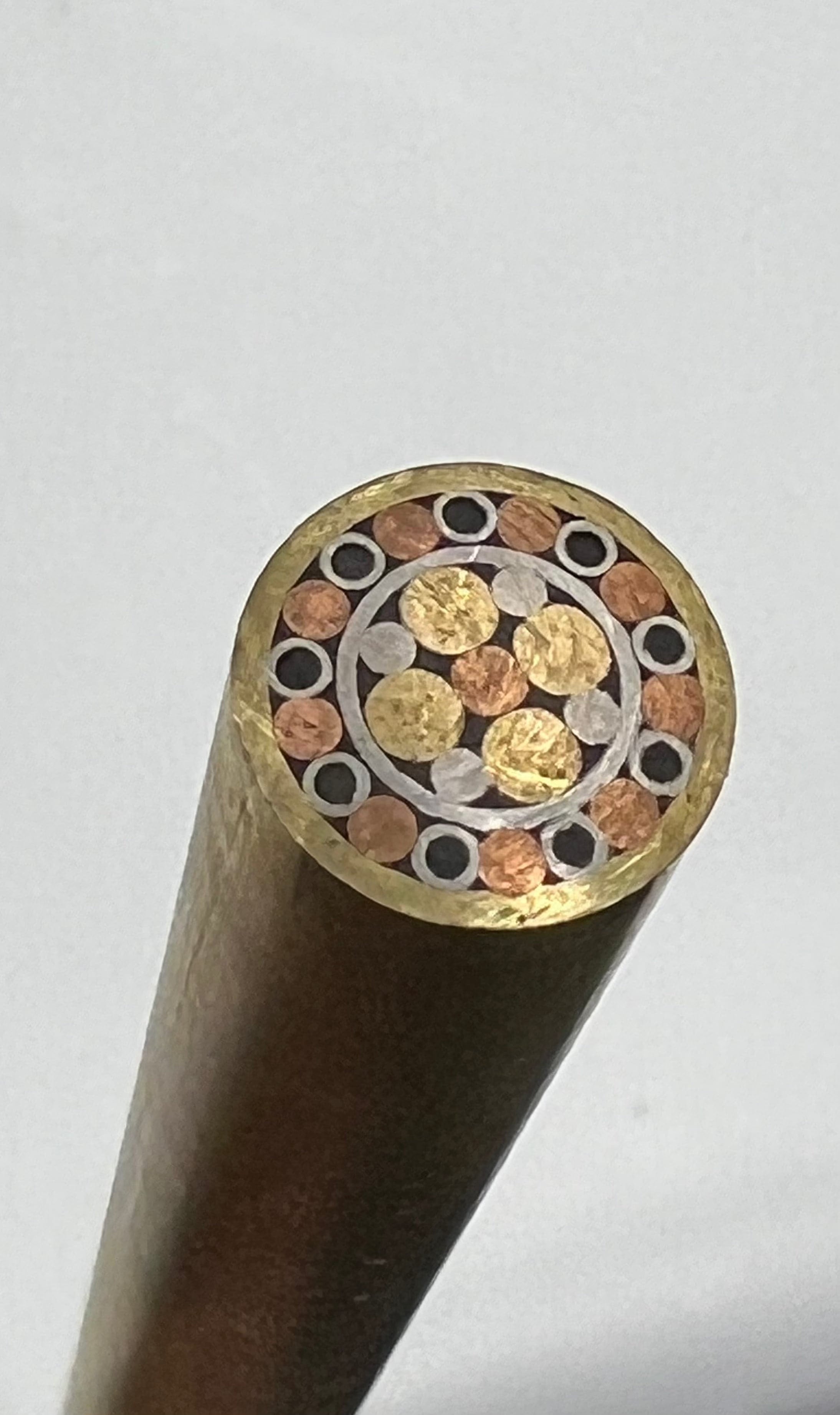 Mosaic pin 9.5mm Shaft decoration
