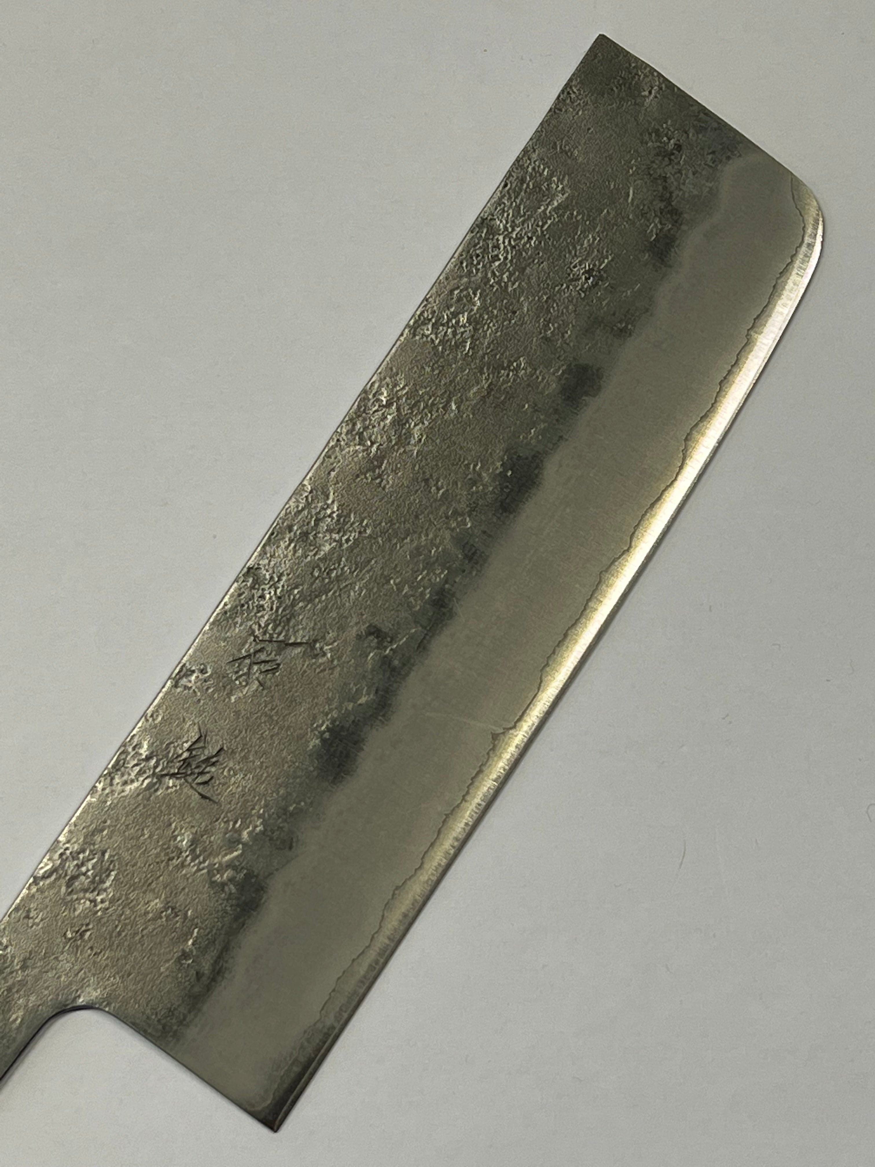 Nakiri 165 Silver3 Japanese hand-forged knife blade