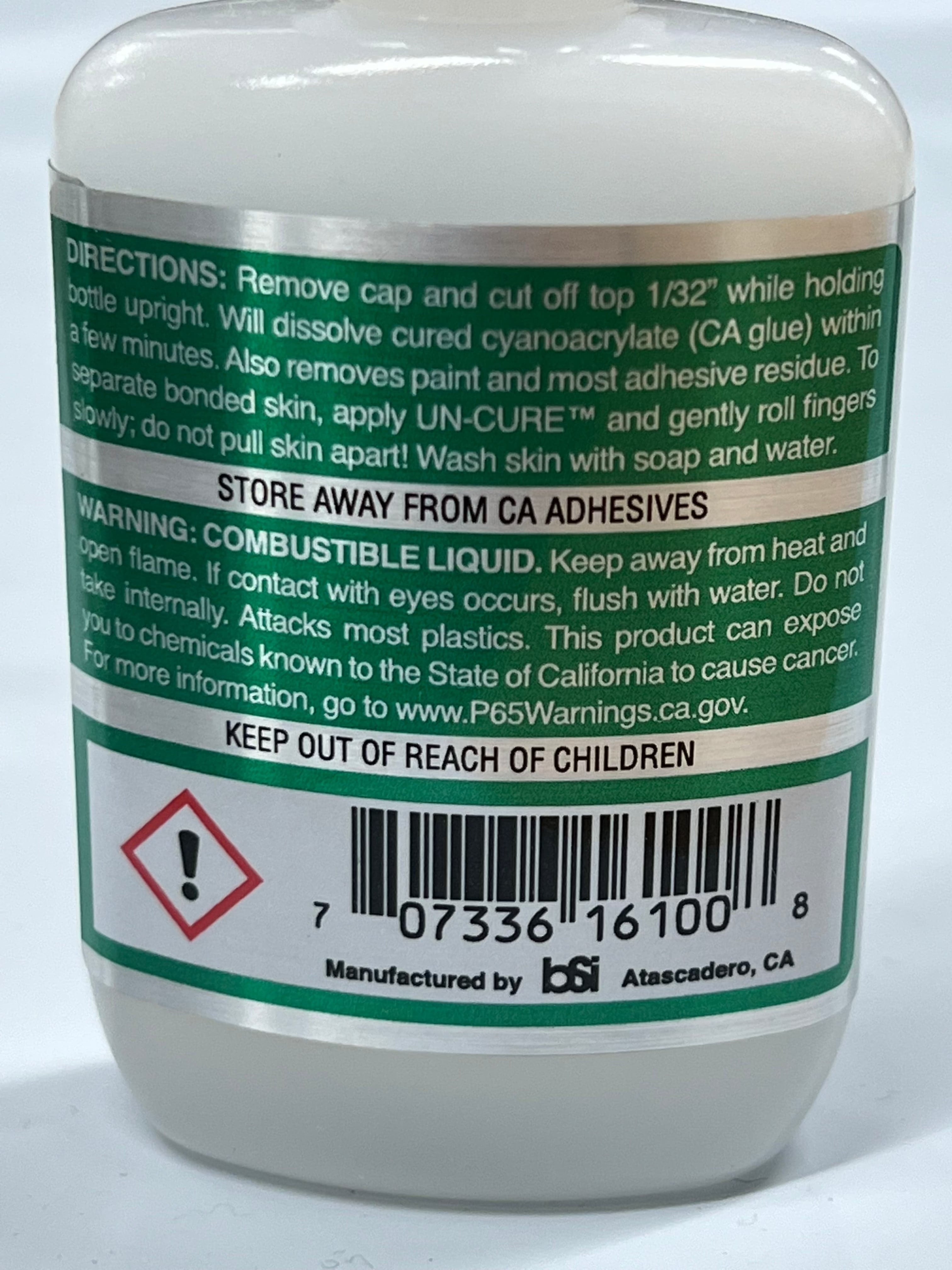 BSI Un-Cure glue remover Green 28g