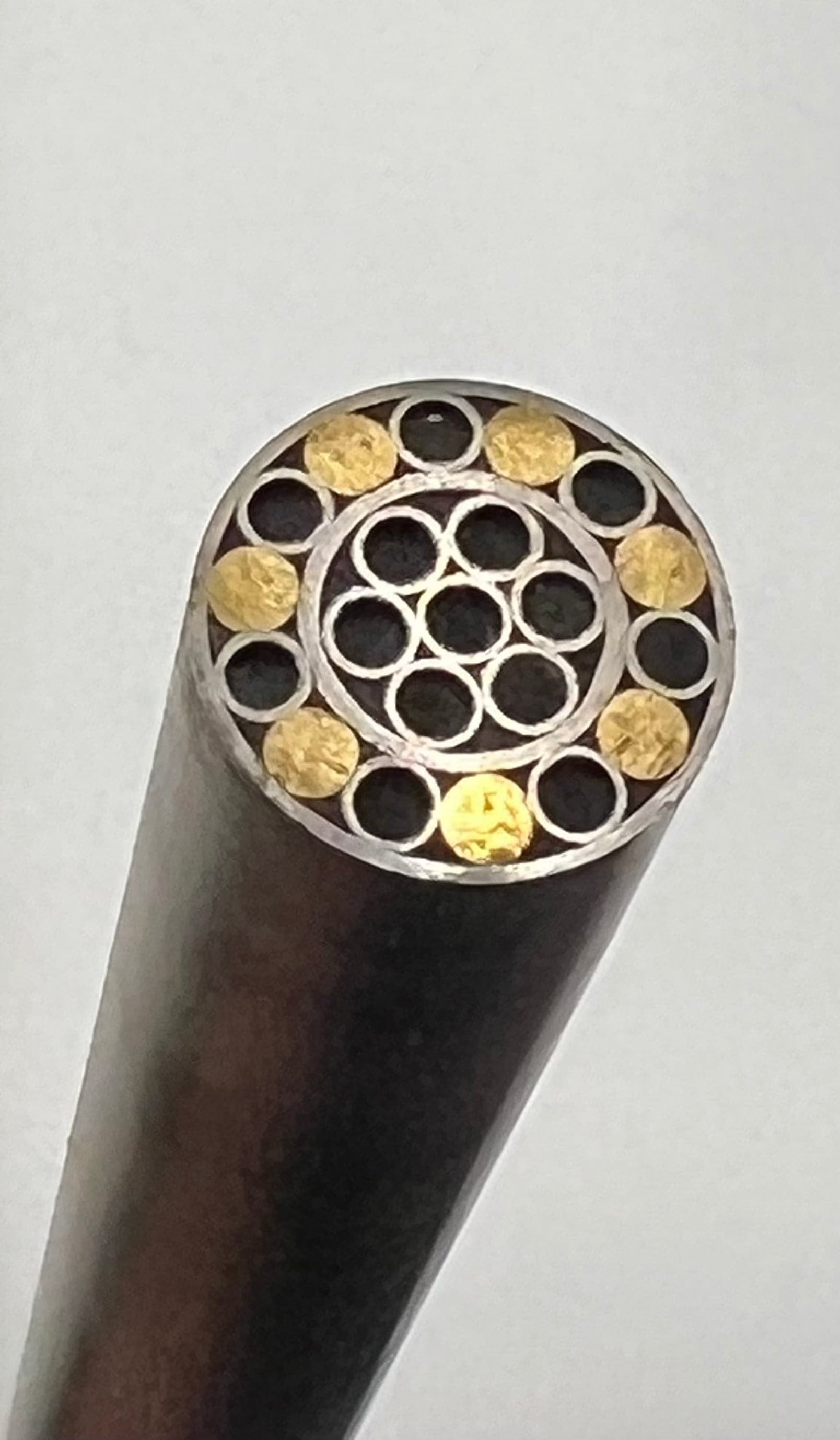 Mosaic pin 9.5mm Shaft decoration