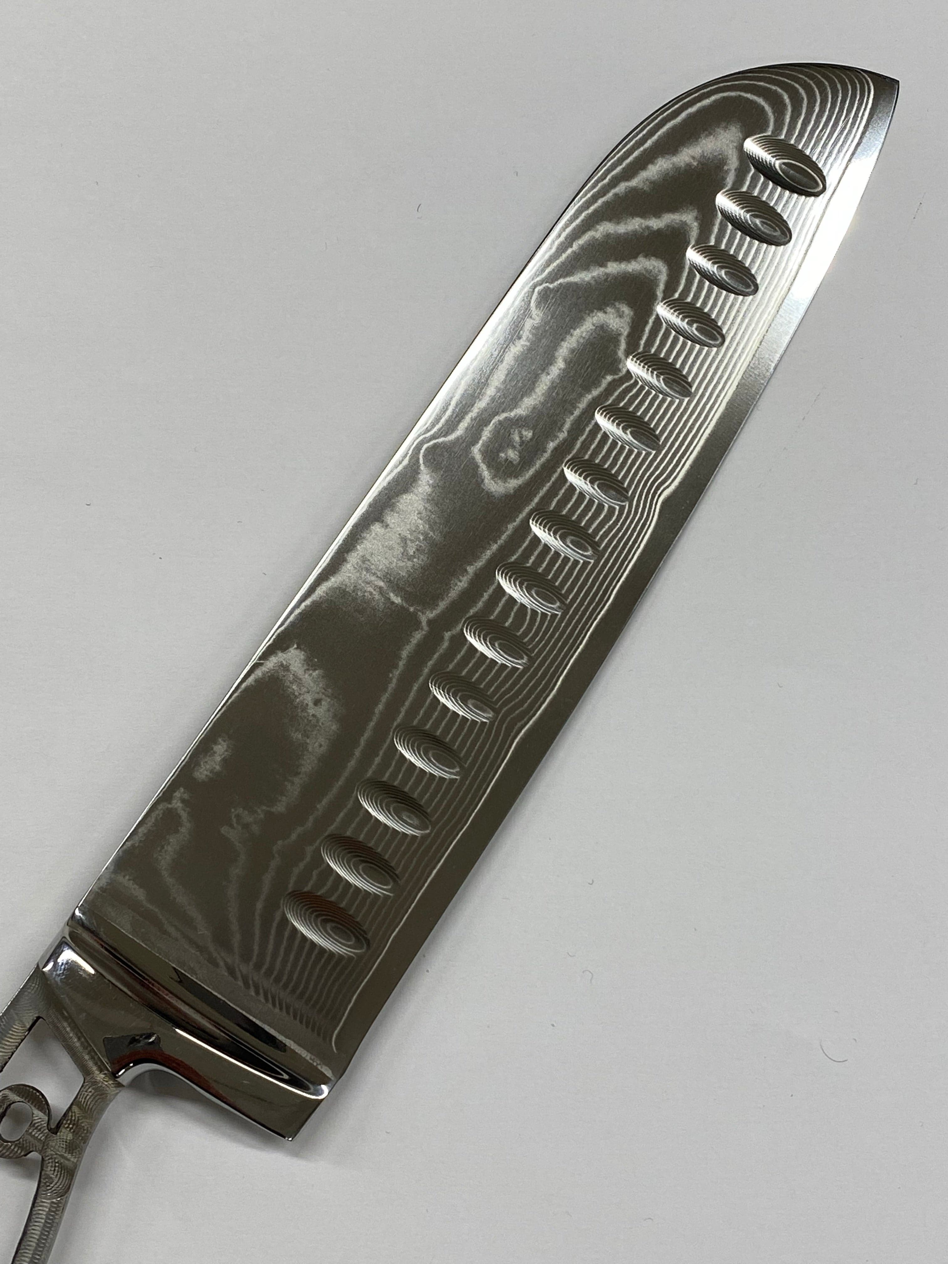 Santoku - VG10 Damask Kockkniv FT1-M