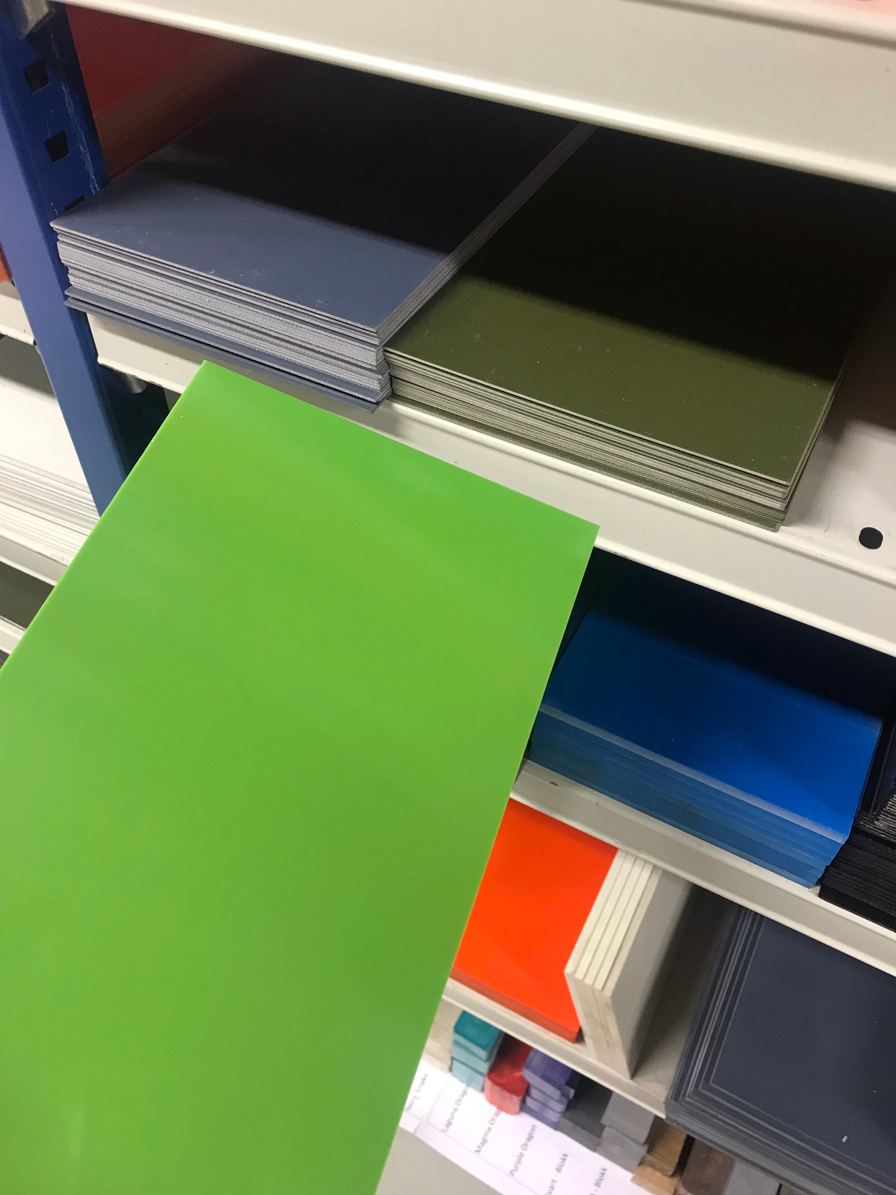 G10 plate 140x400 - Choose colour/style