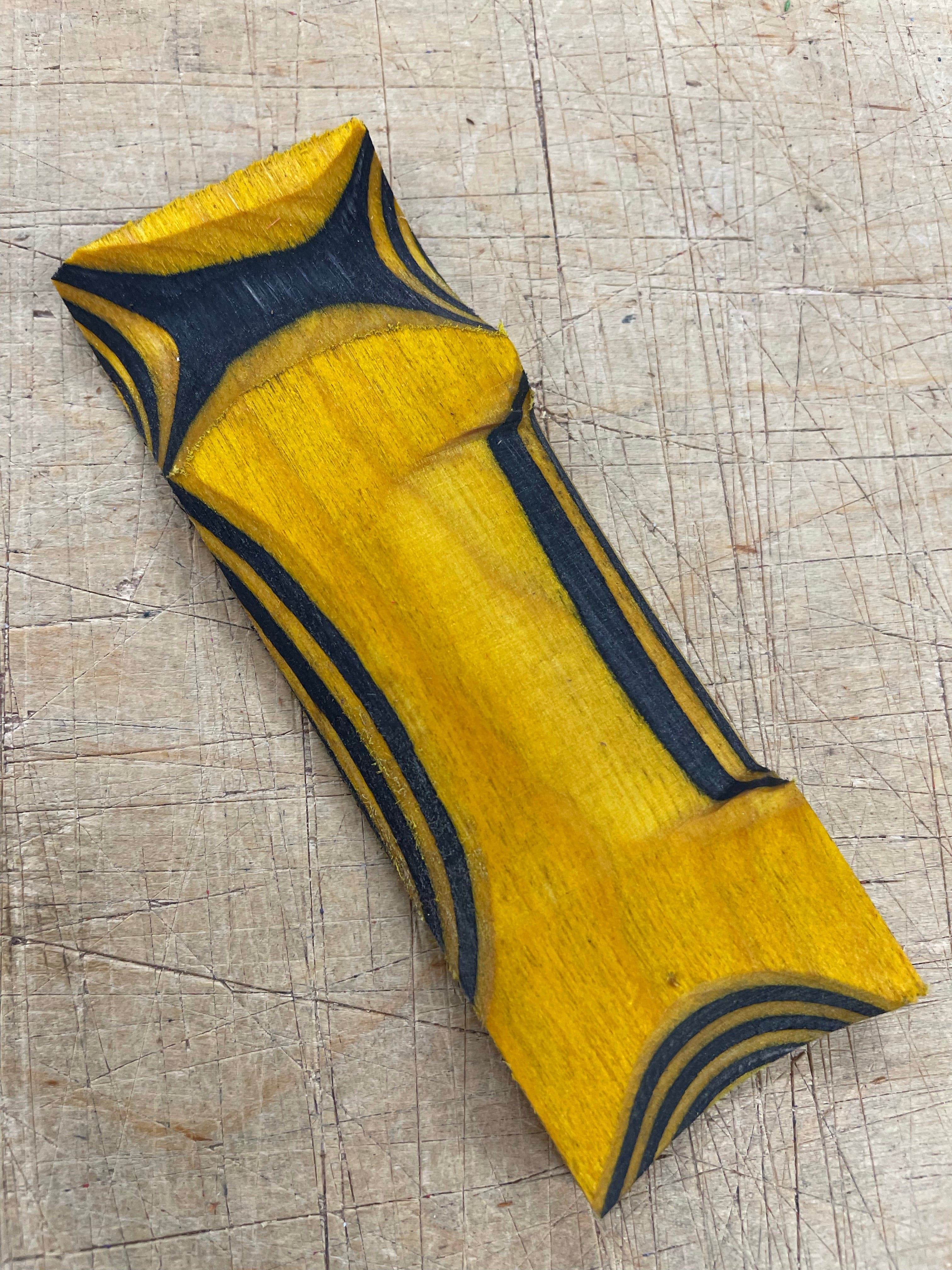 Lawood Blokk - Laminated and colored shaft blank