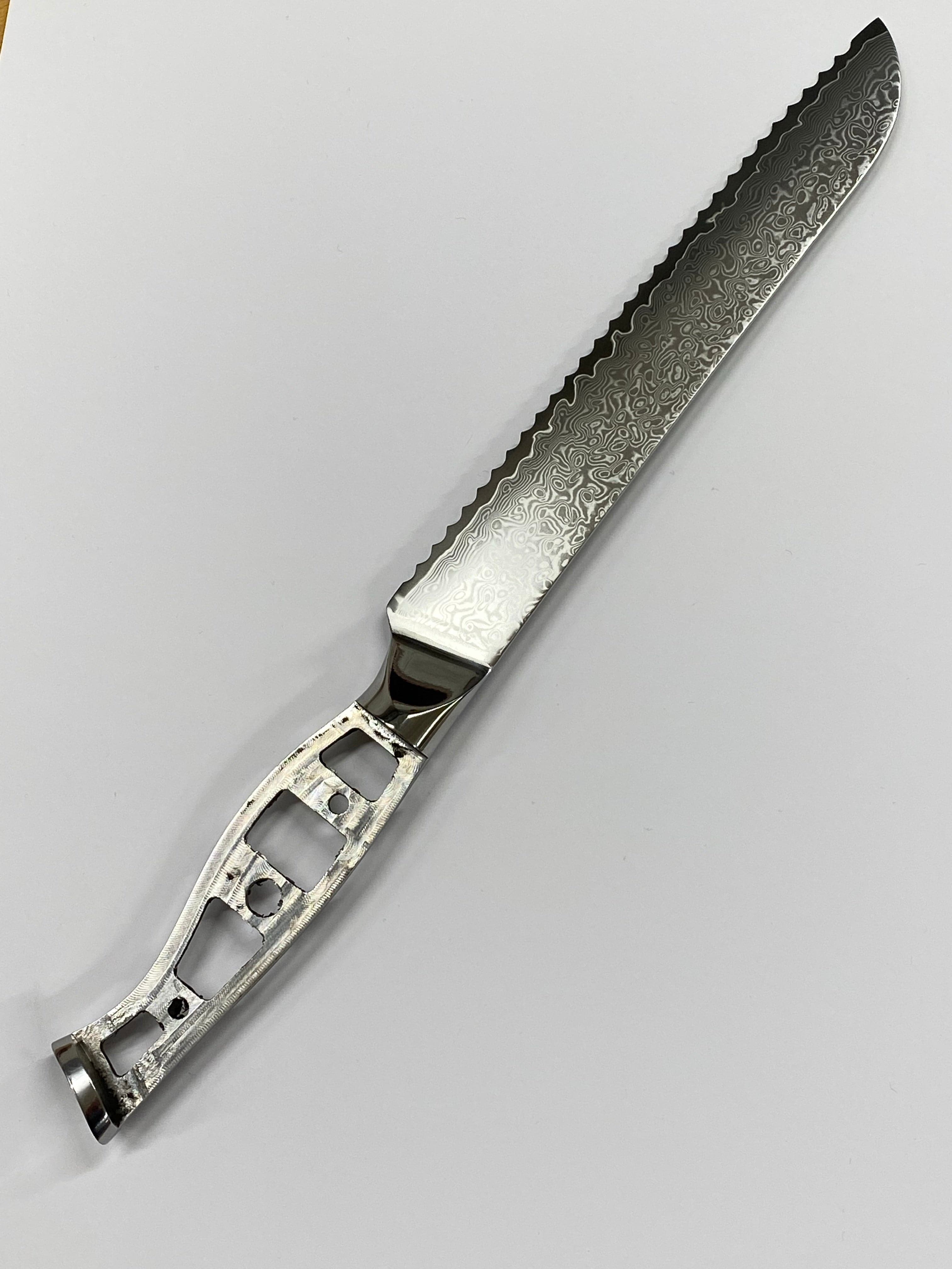 Brödknivsblad - VG10 Damask kockkniv