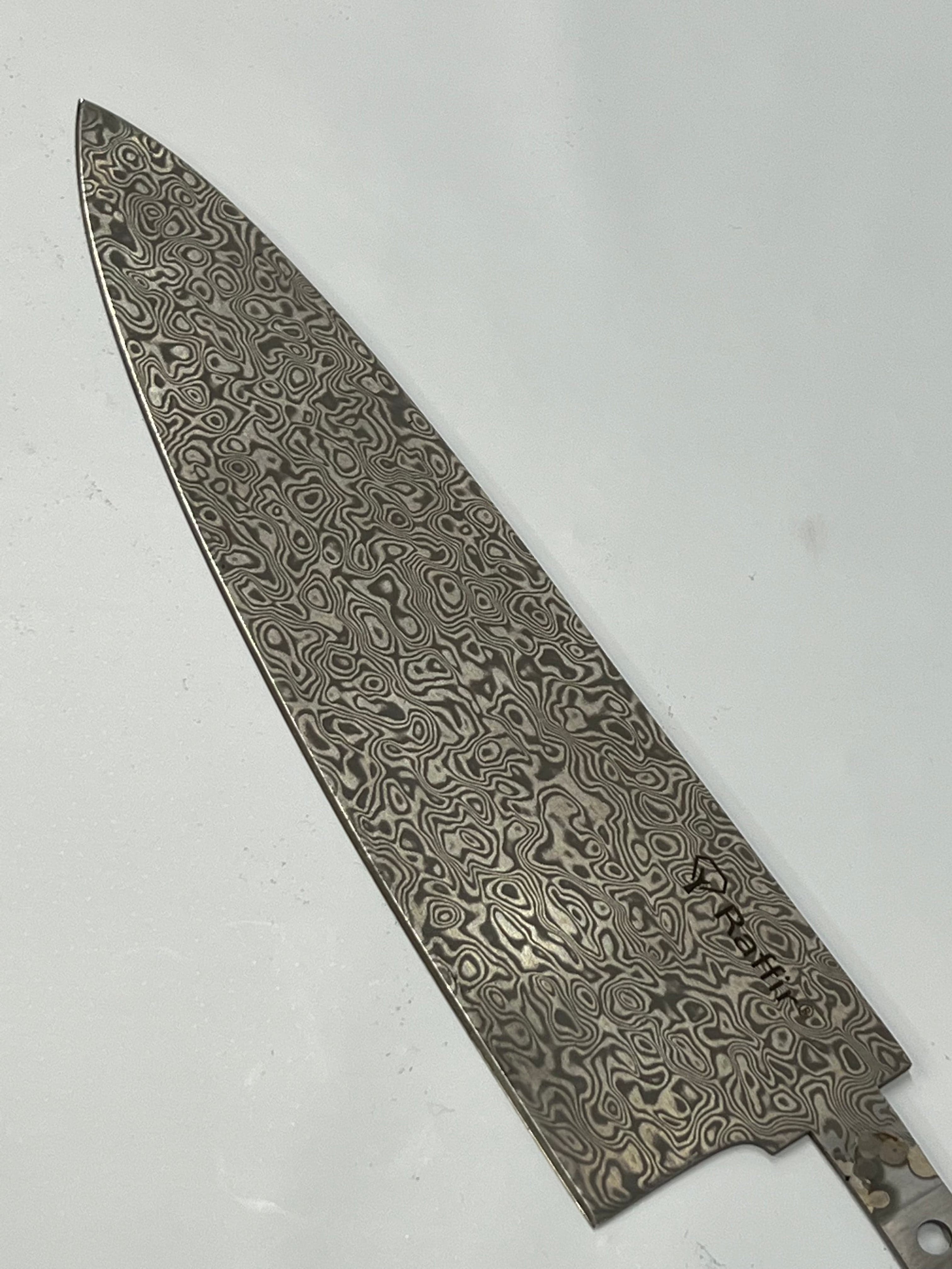 Damask skandinavisk kökskniv