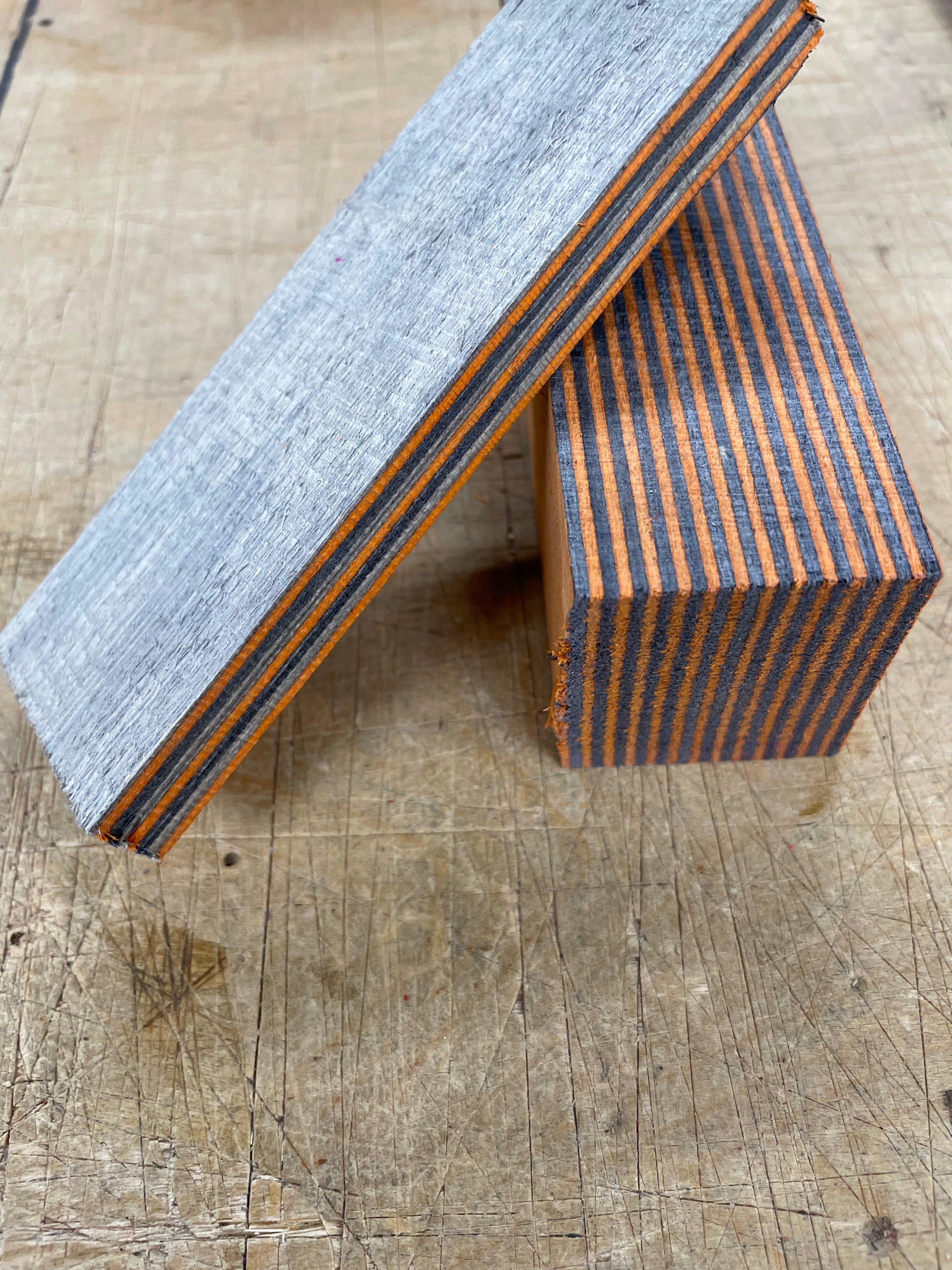 Lawood Blokk - Laminated and colored shaft blank