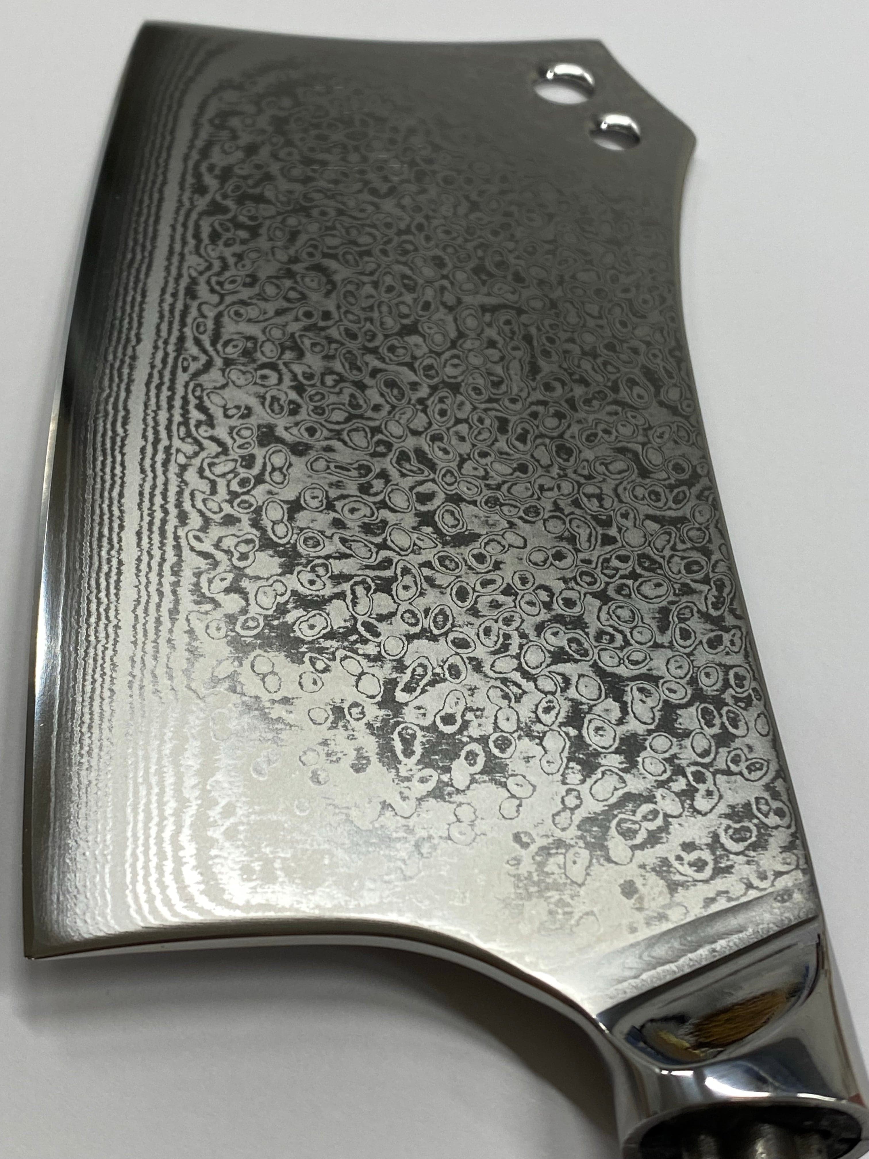 Cleaver - AUS10 Damask Kockkniv 7"