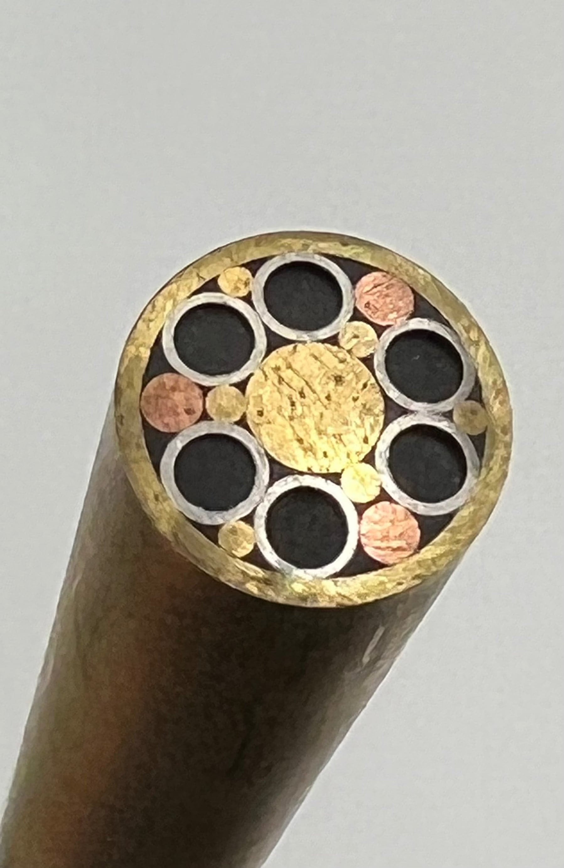 Mosaic pin 9.5mm Shaft decoration