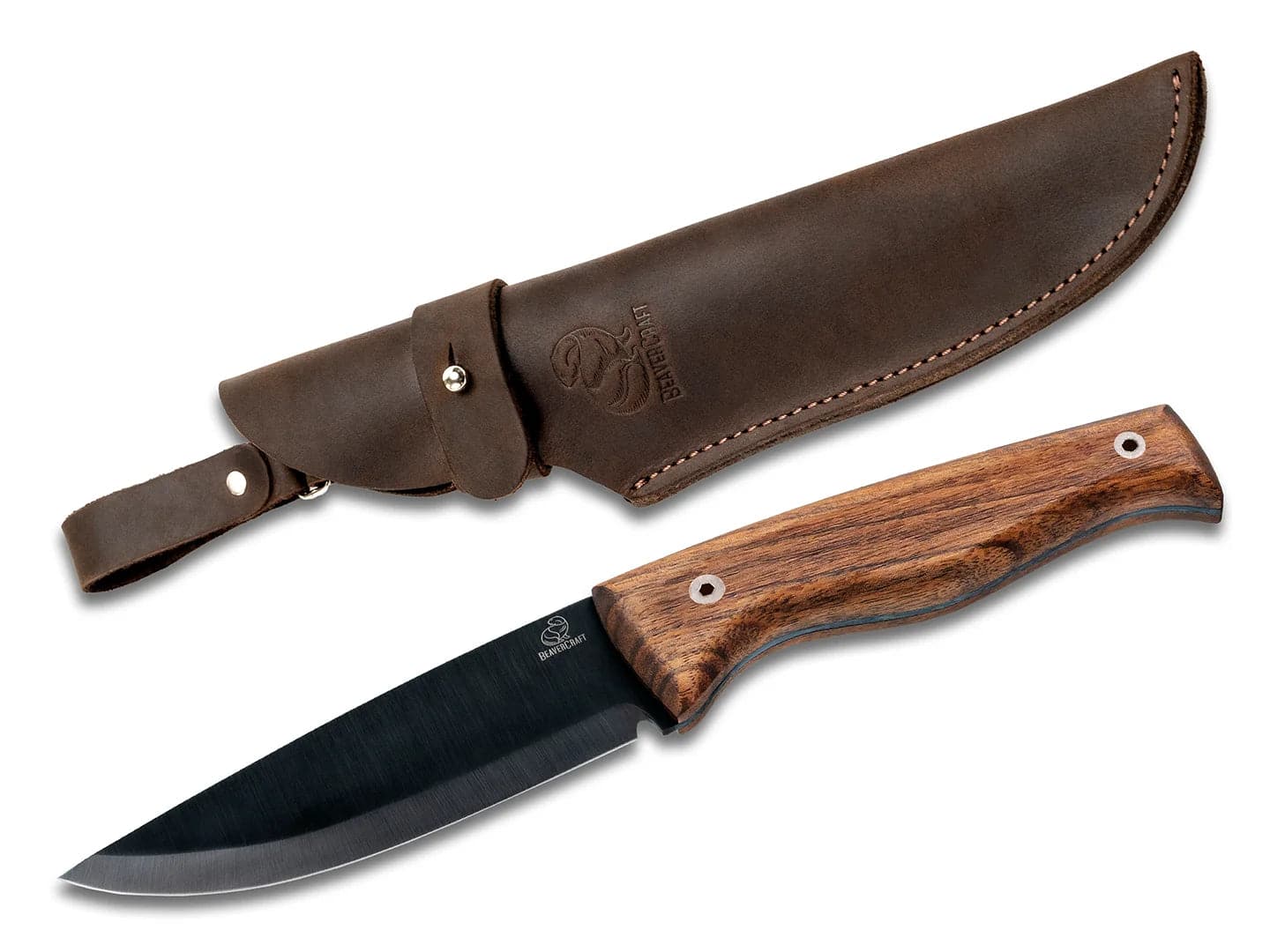 BSH3 Nightfall Bushcraft-kniv med slida