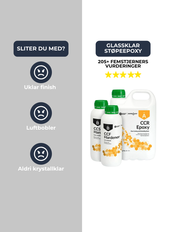 Glass Clear Casting Epoxy - CCR Epoxy Entropy SuperSap