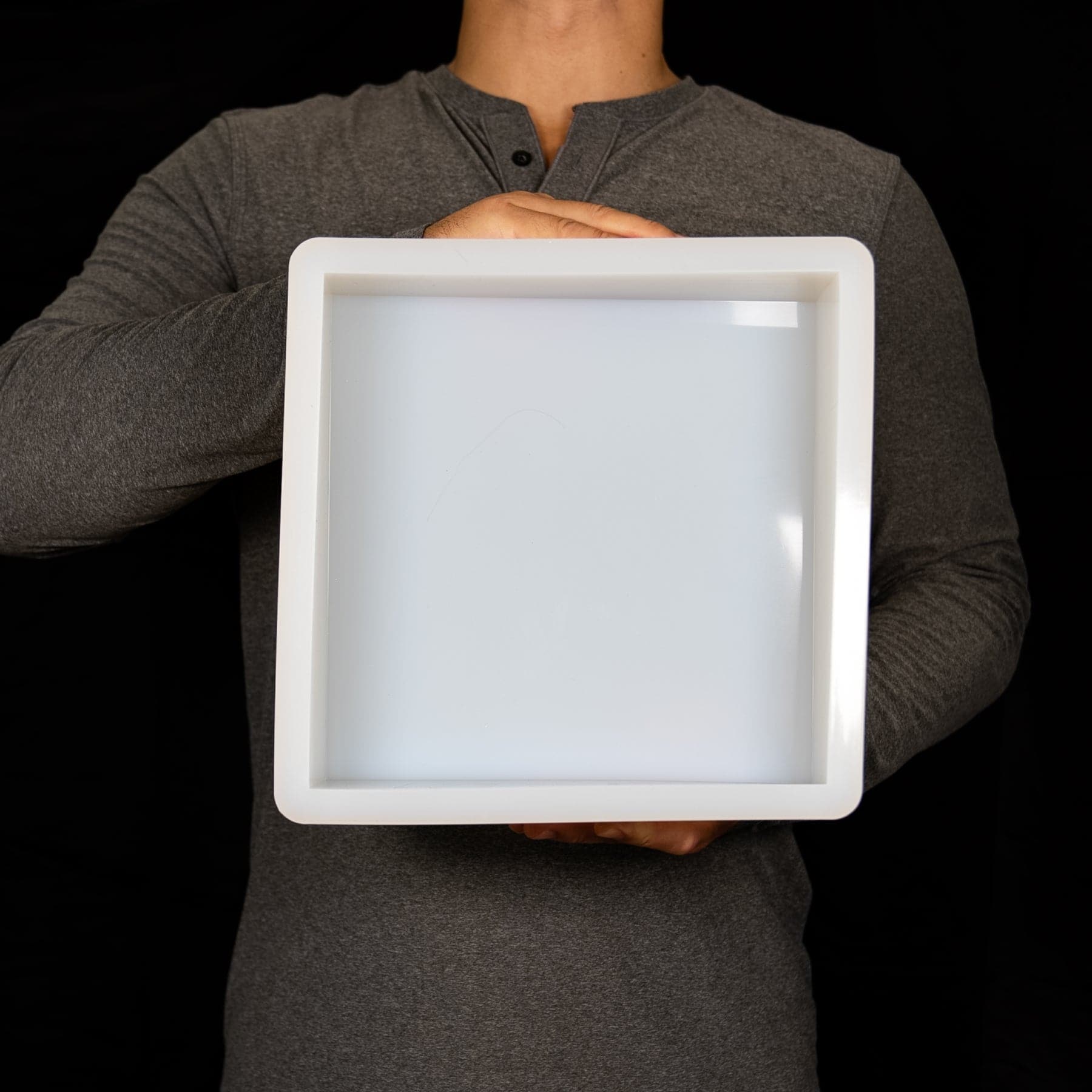 Silicone mold square (255x255x77mm)