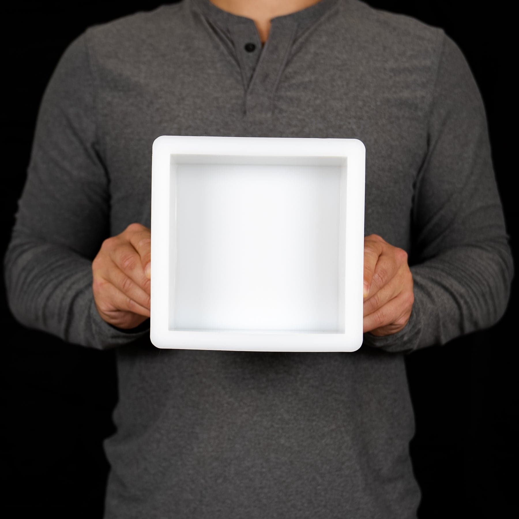 Silicone mold square (152x152x76mm)
