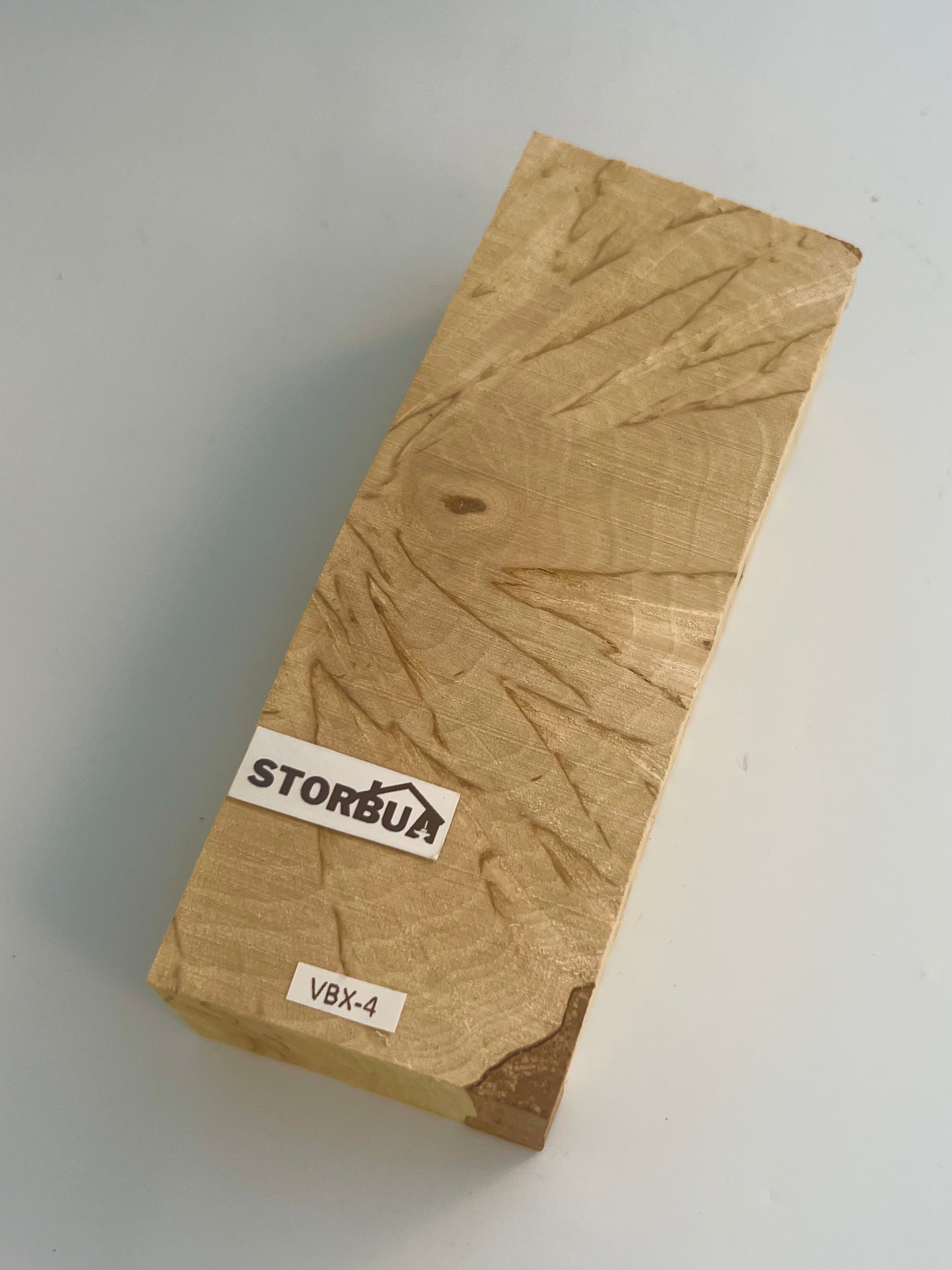 Valbjørk Masur birch VBX-4; 32x46x118mm