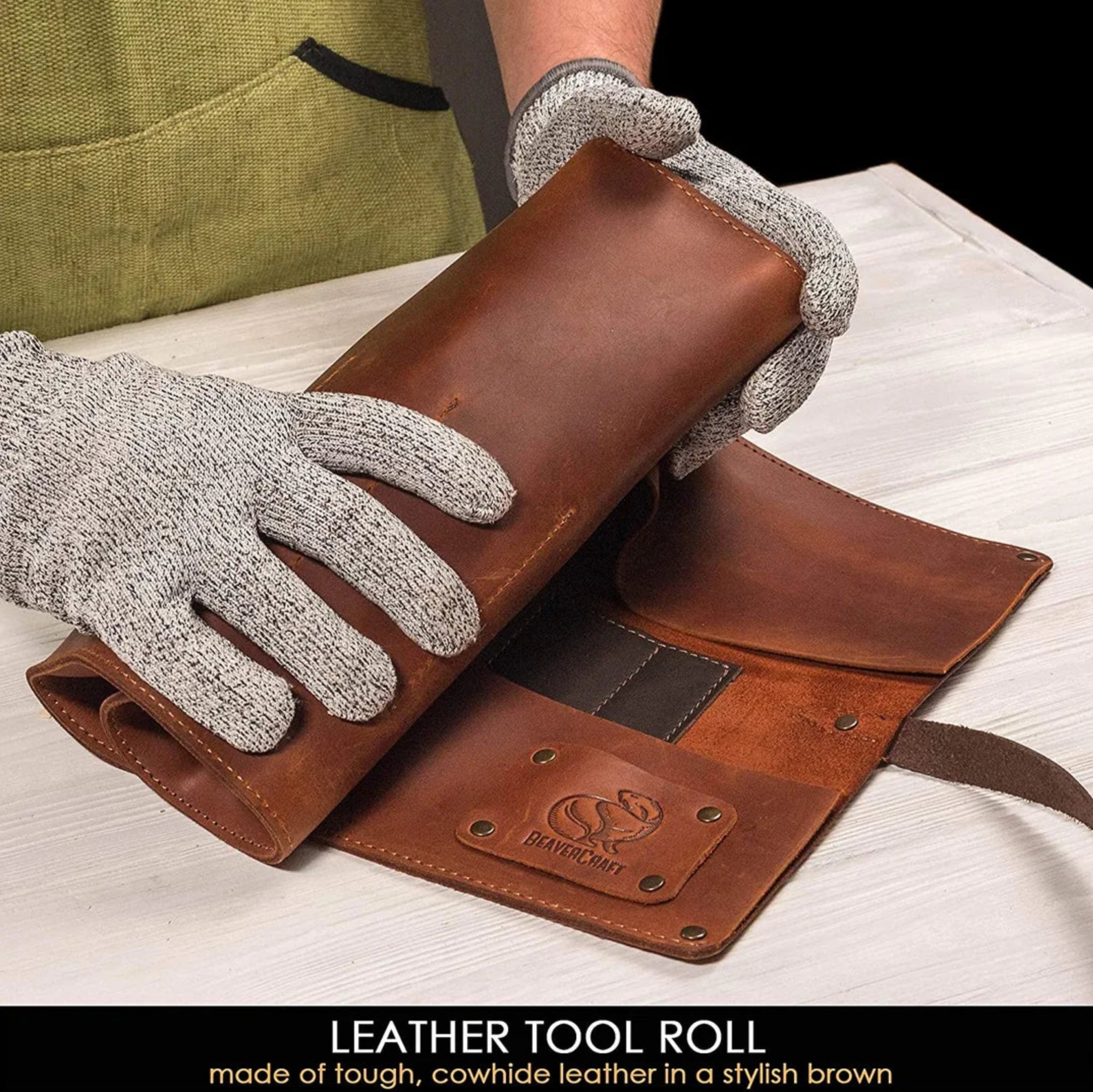 Leather Wood Carving Set S18X Beaver Craft