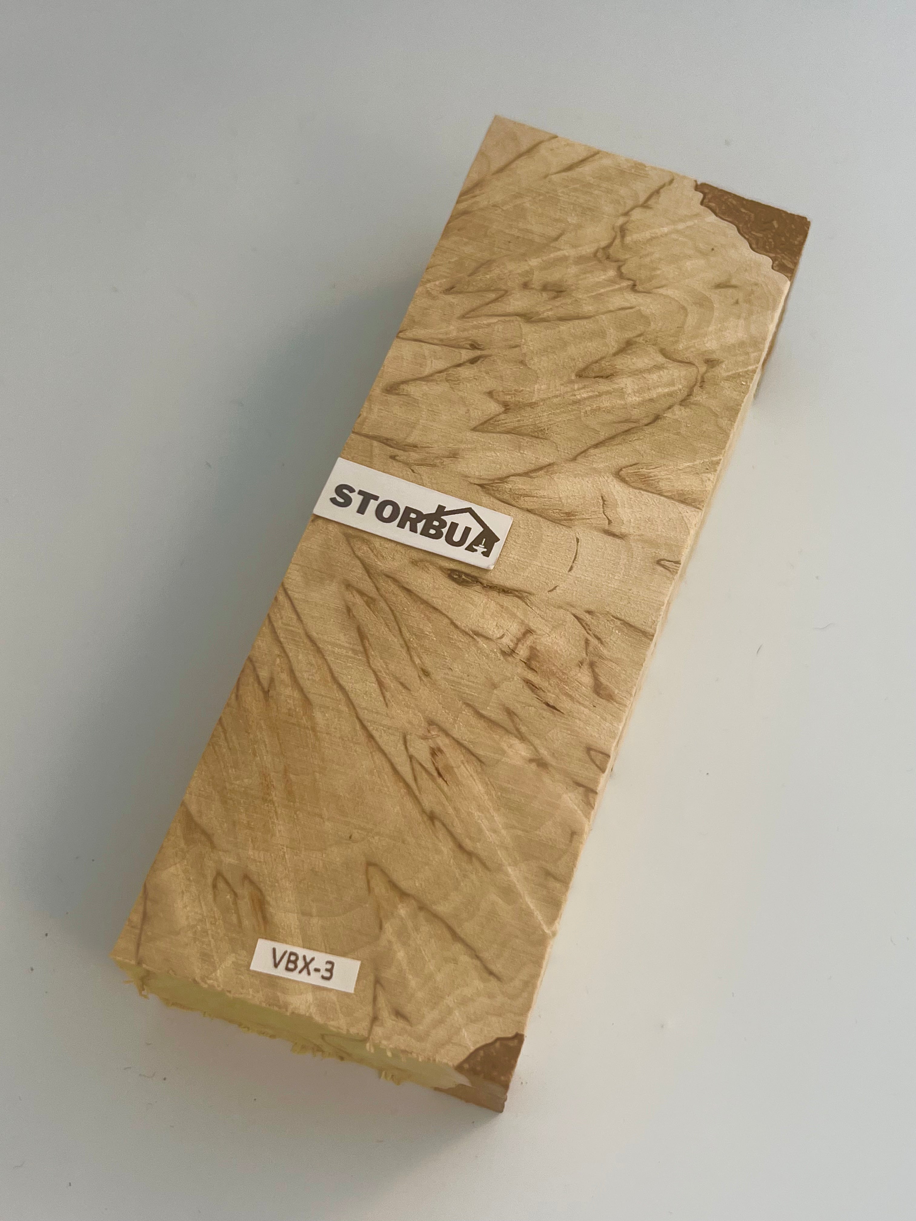 Valbjørk Masur birch VBX-3; 31x47x128mm
