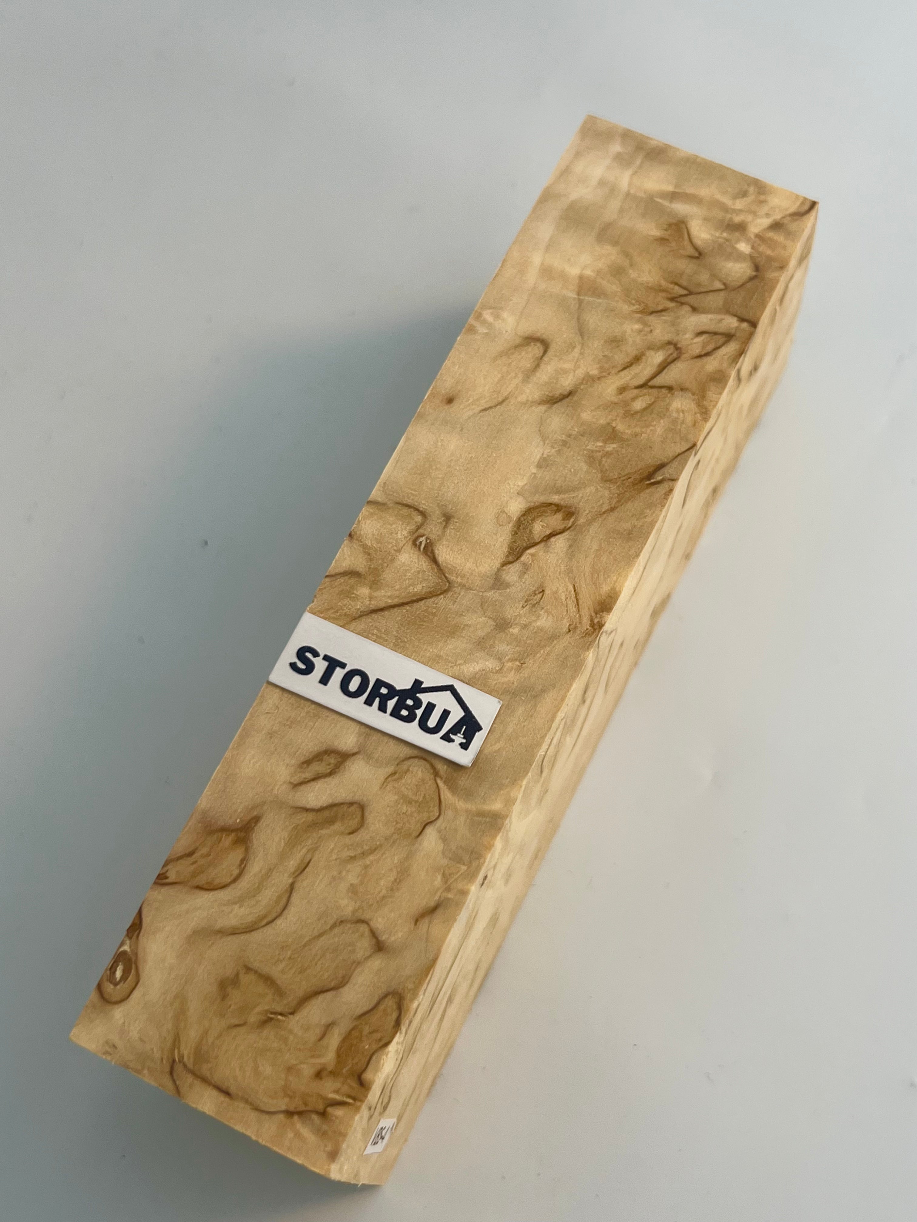 Valbjørk masur birch 31x40x122mm no: VBS-4