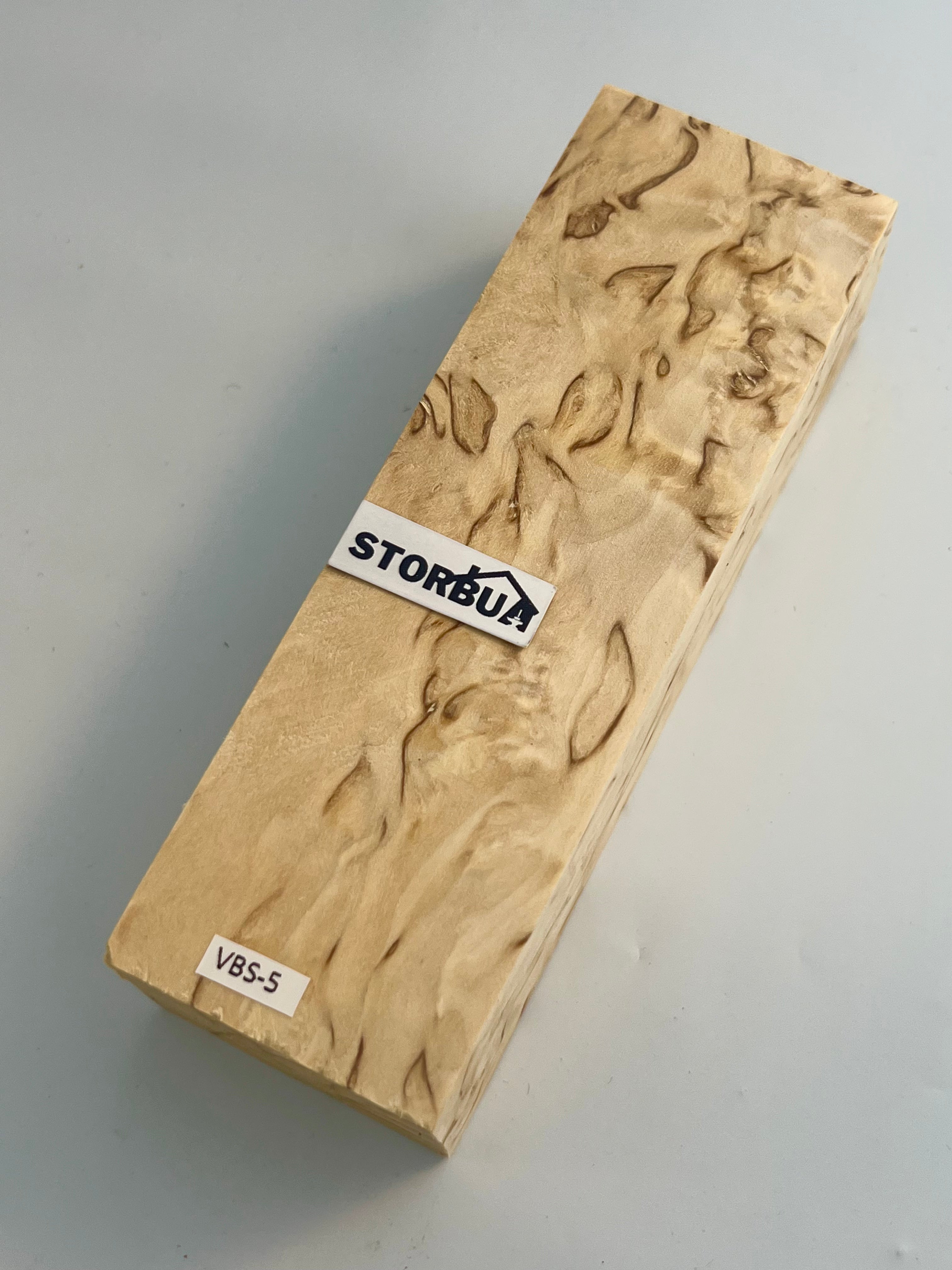 Valbjørk Masur birch 31x40x122mm no: VBS-5