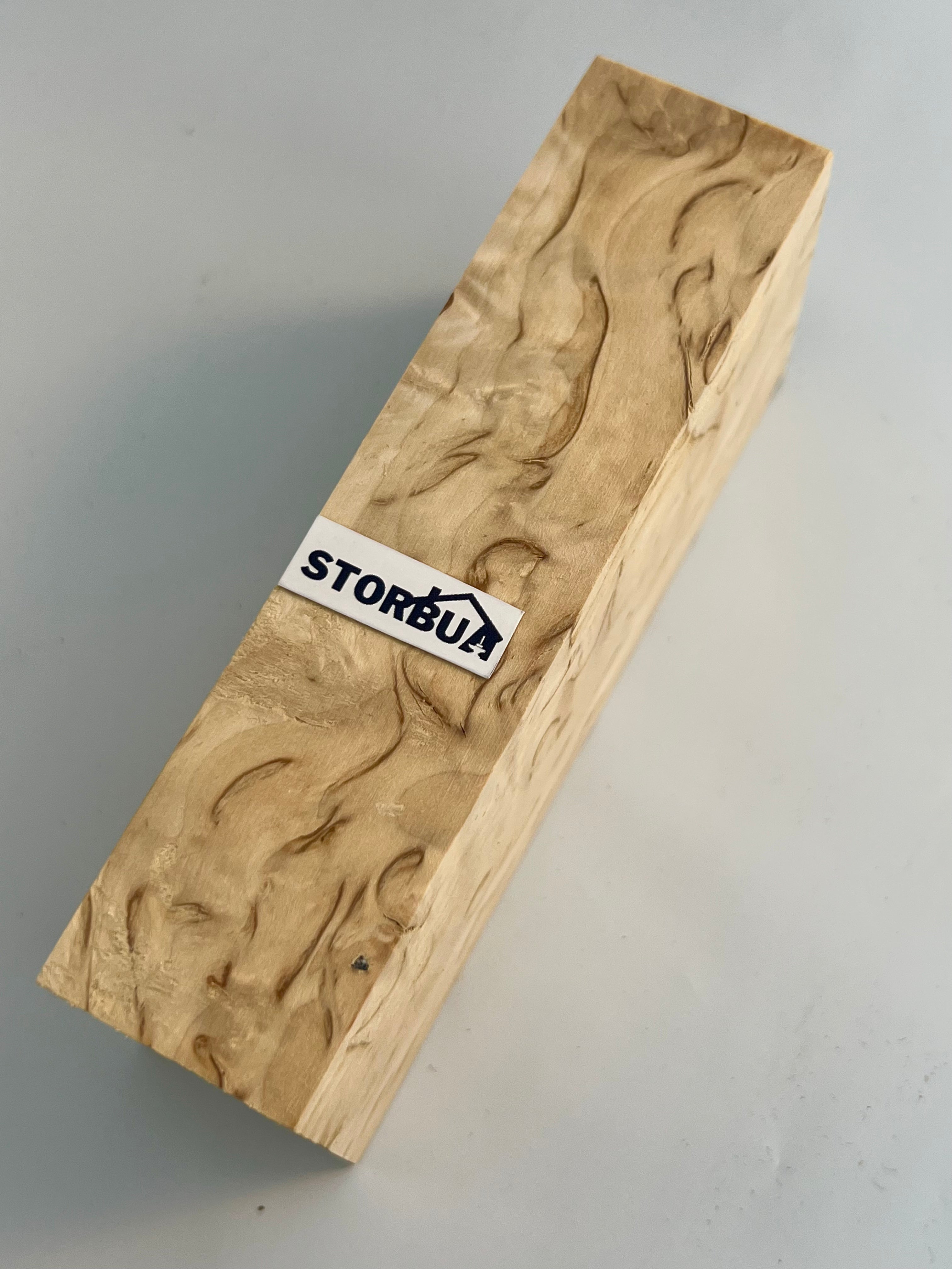Valbjørk masur birch 31x50x120mm no: VBM-1