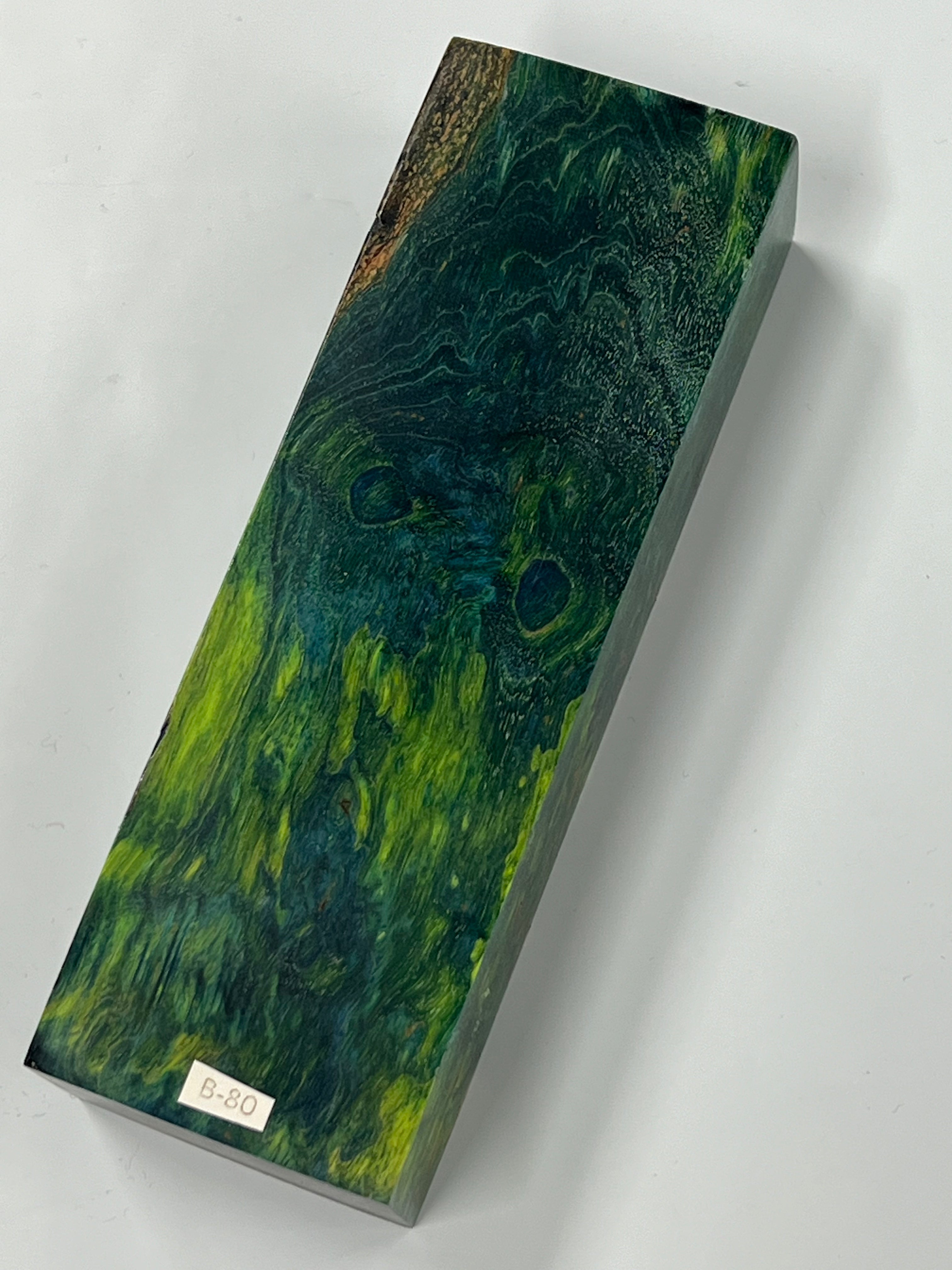 Masurian Birch Karelian Green (Stabilized) B-80