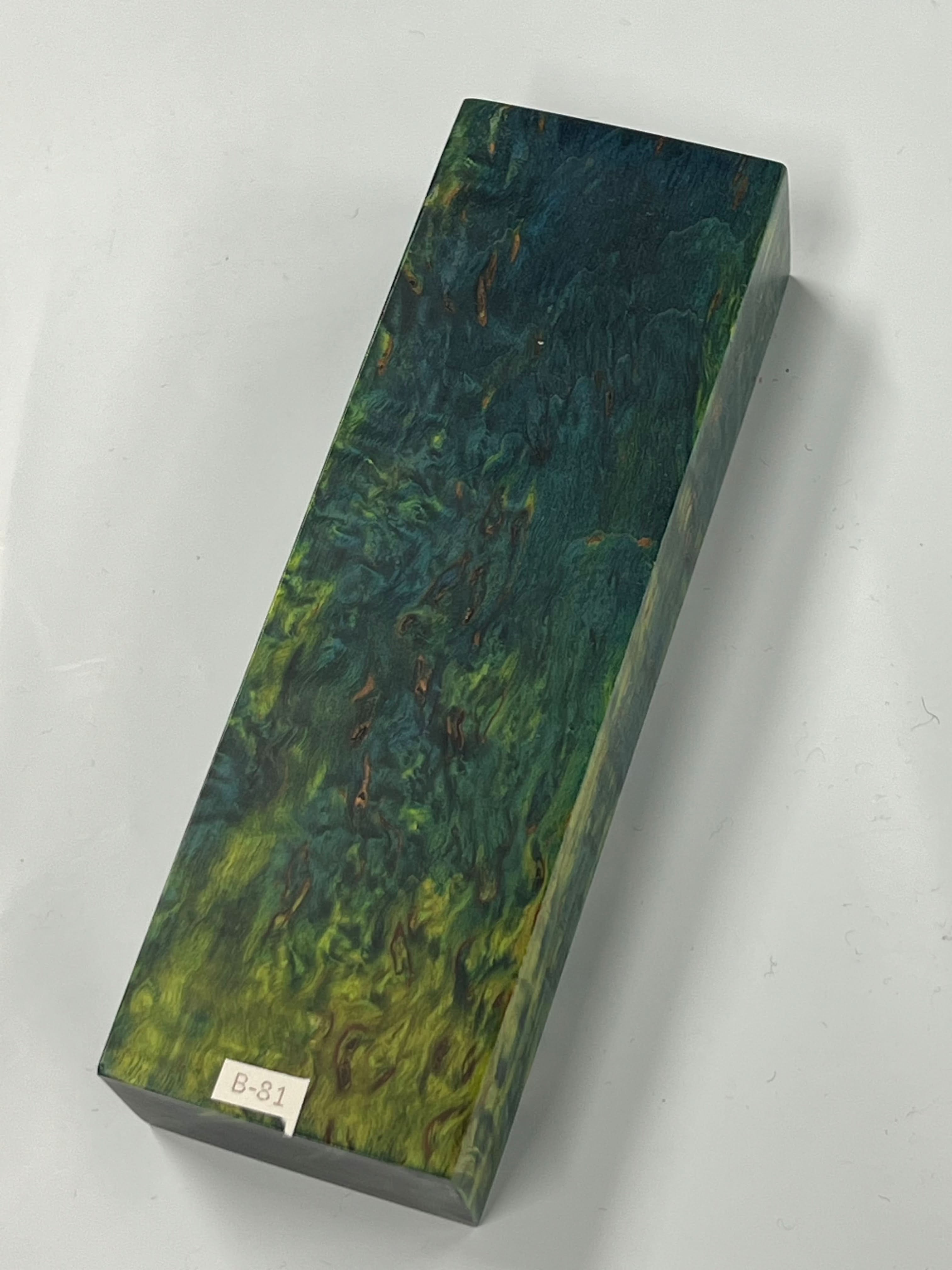 Masurian Birch Karelian Green (Stabilized) B-81