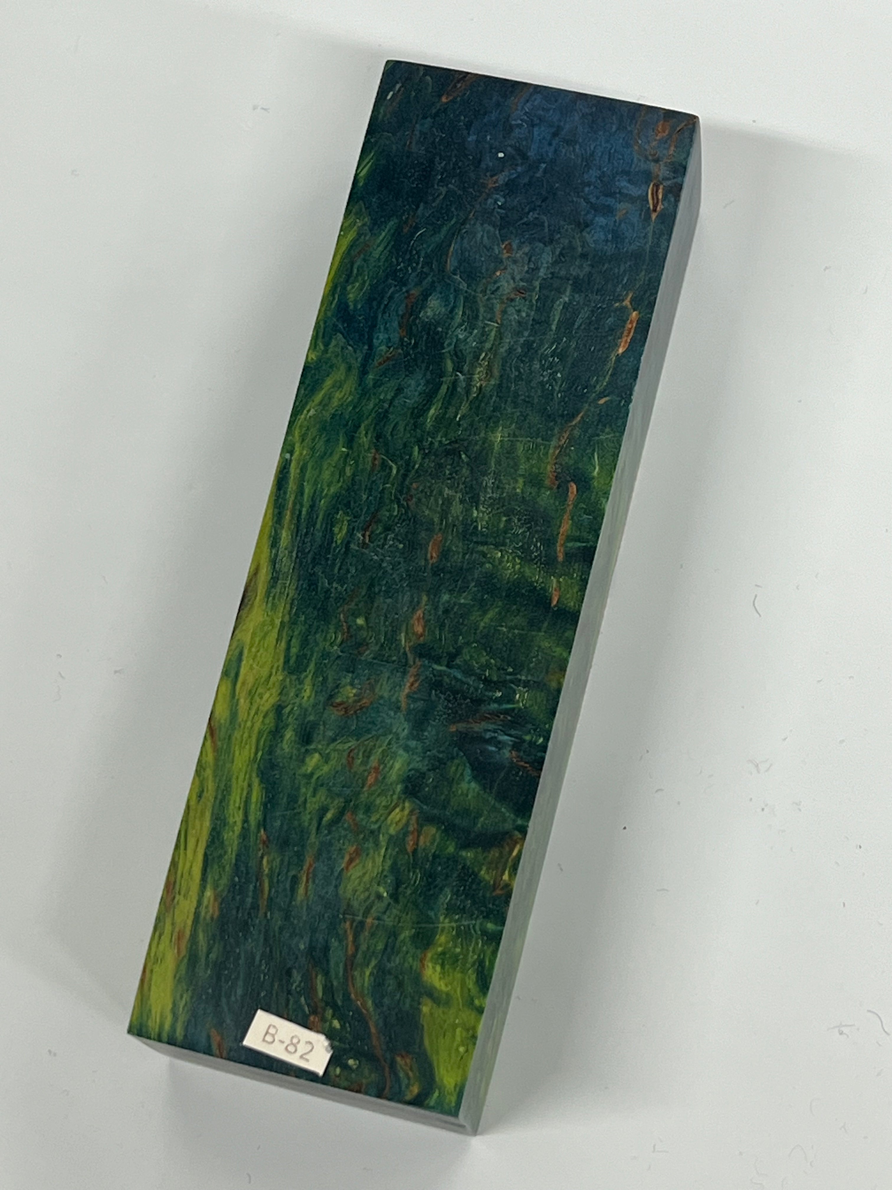 Masurian Birch Karelian Green (Stabilized) B-82