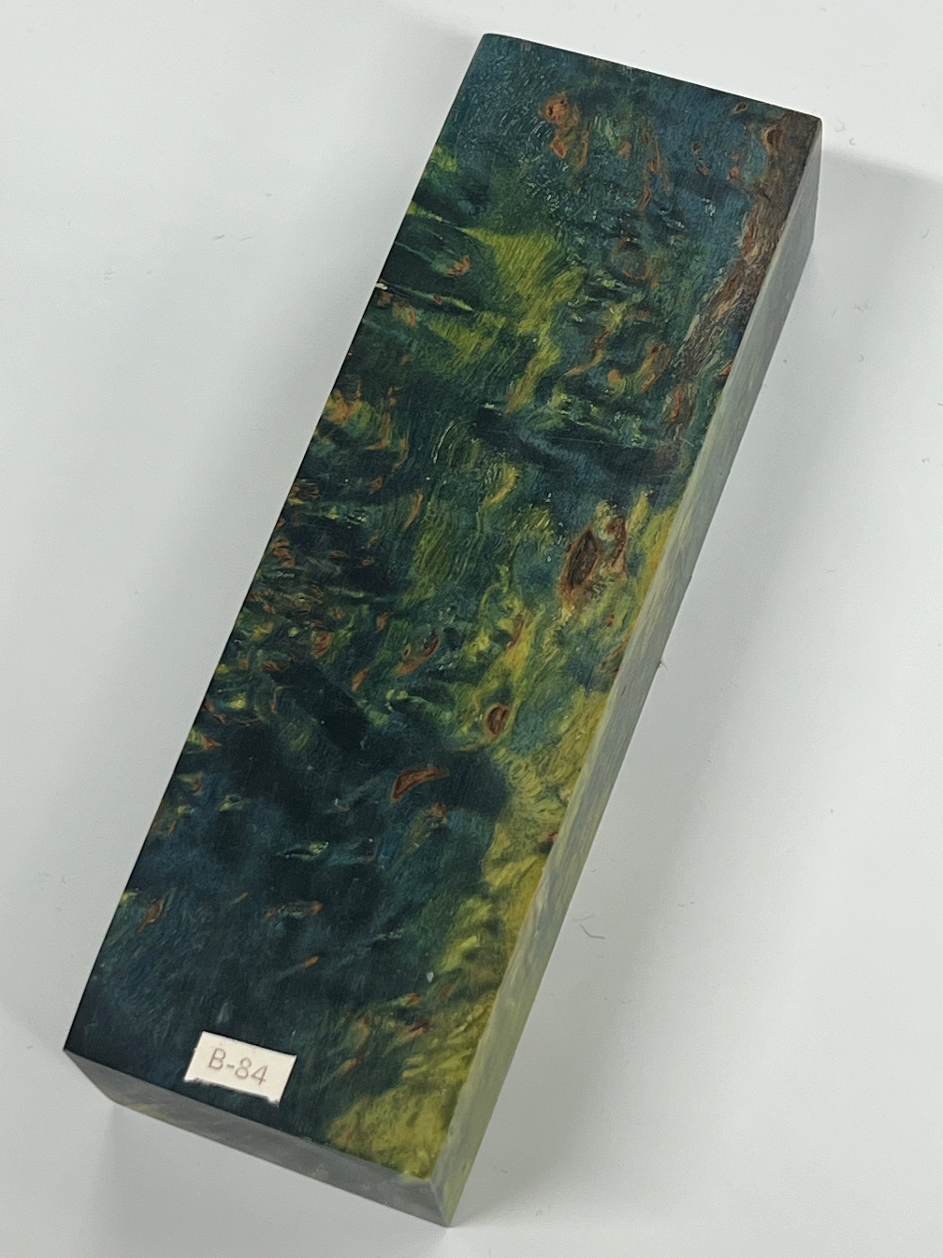 Masurian Birch Karelian Green (Stabilized) B-84