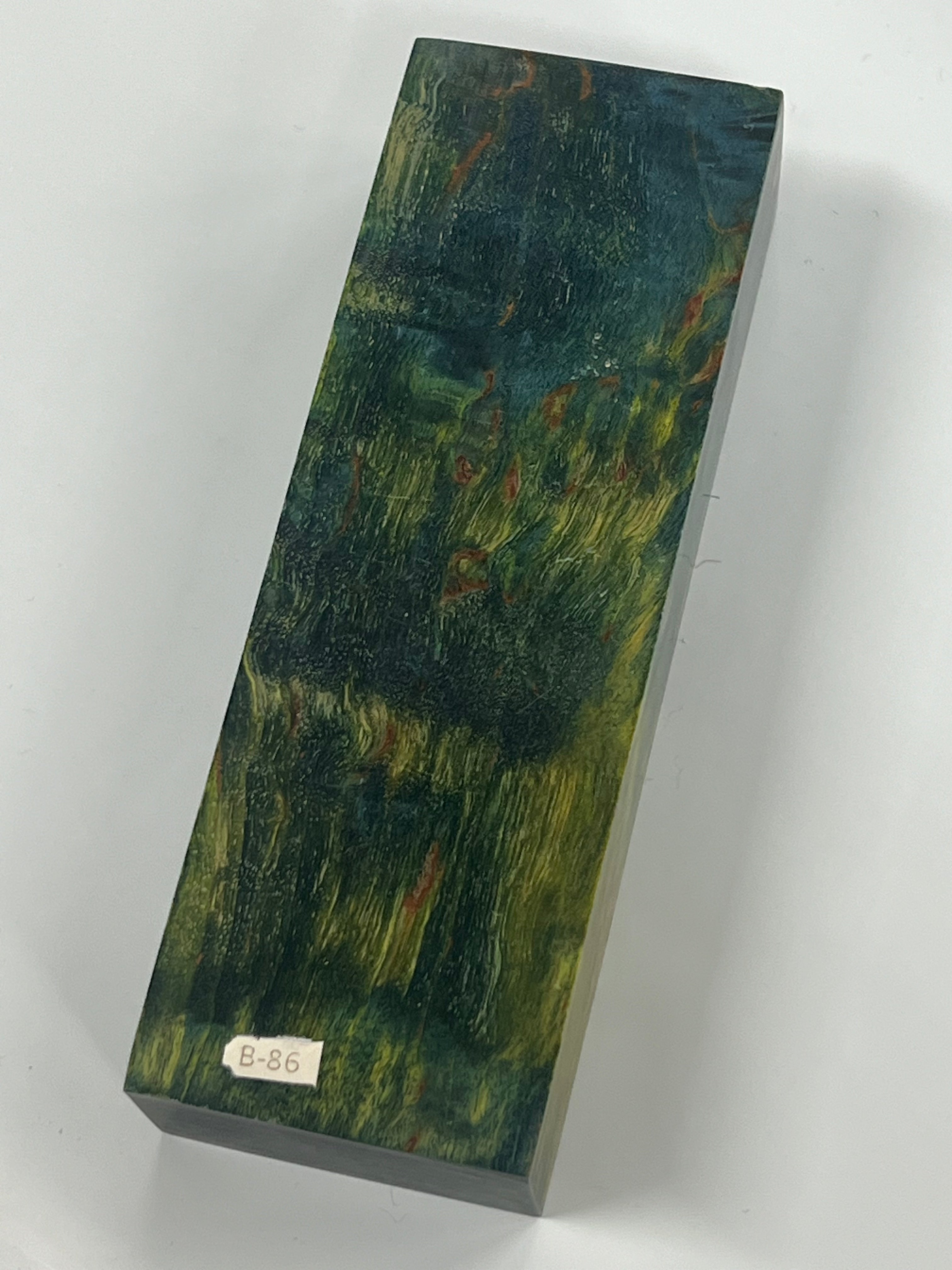 Masurian Birch Karelian Green (Stabilized) B-86