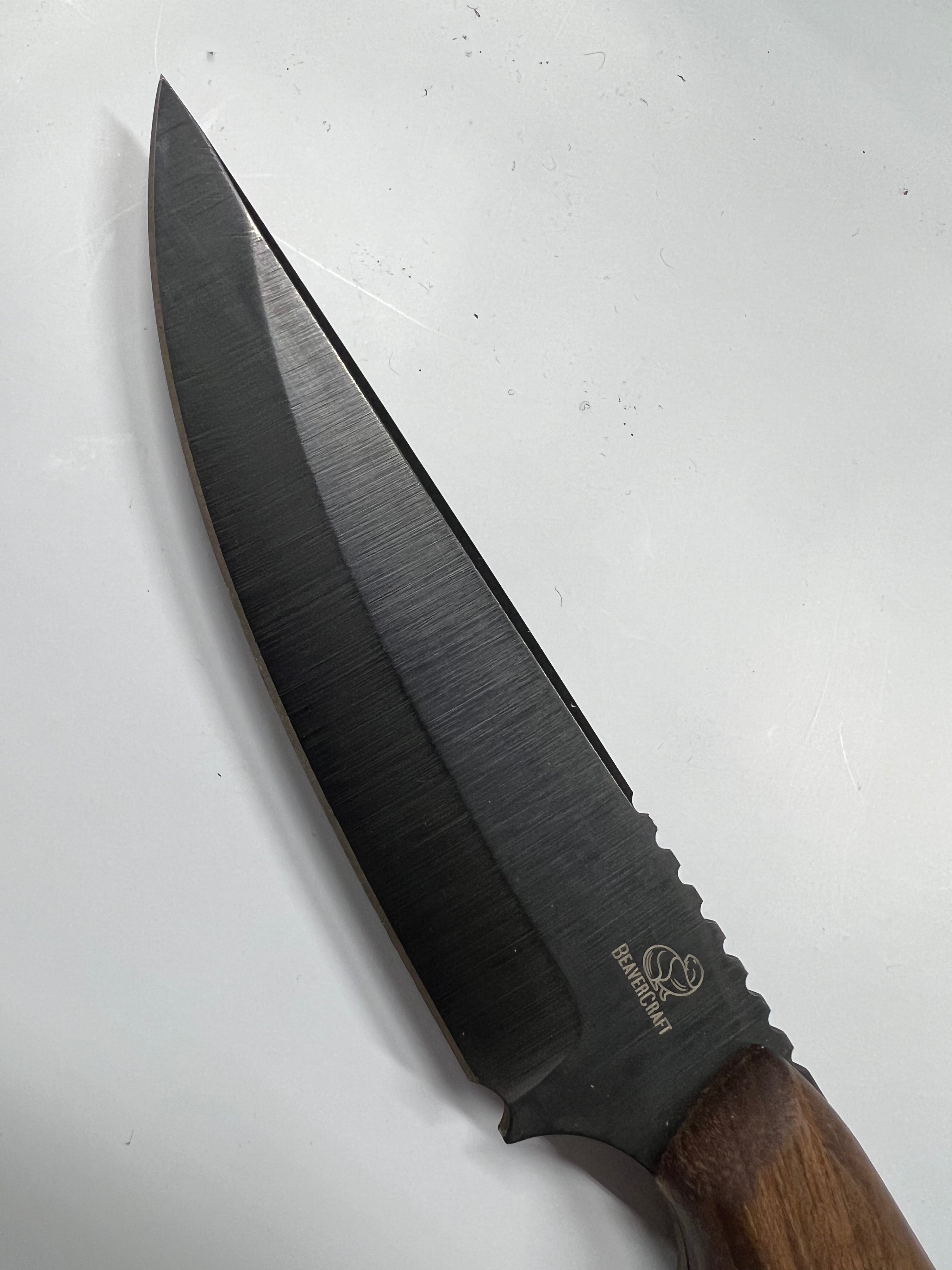 Ukrainian Hunting Knife HGK6 with leather sheath