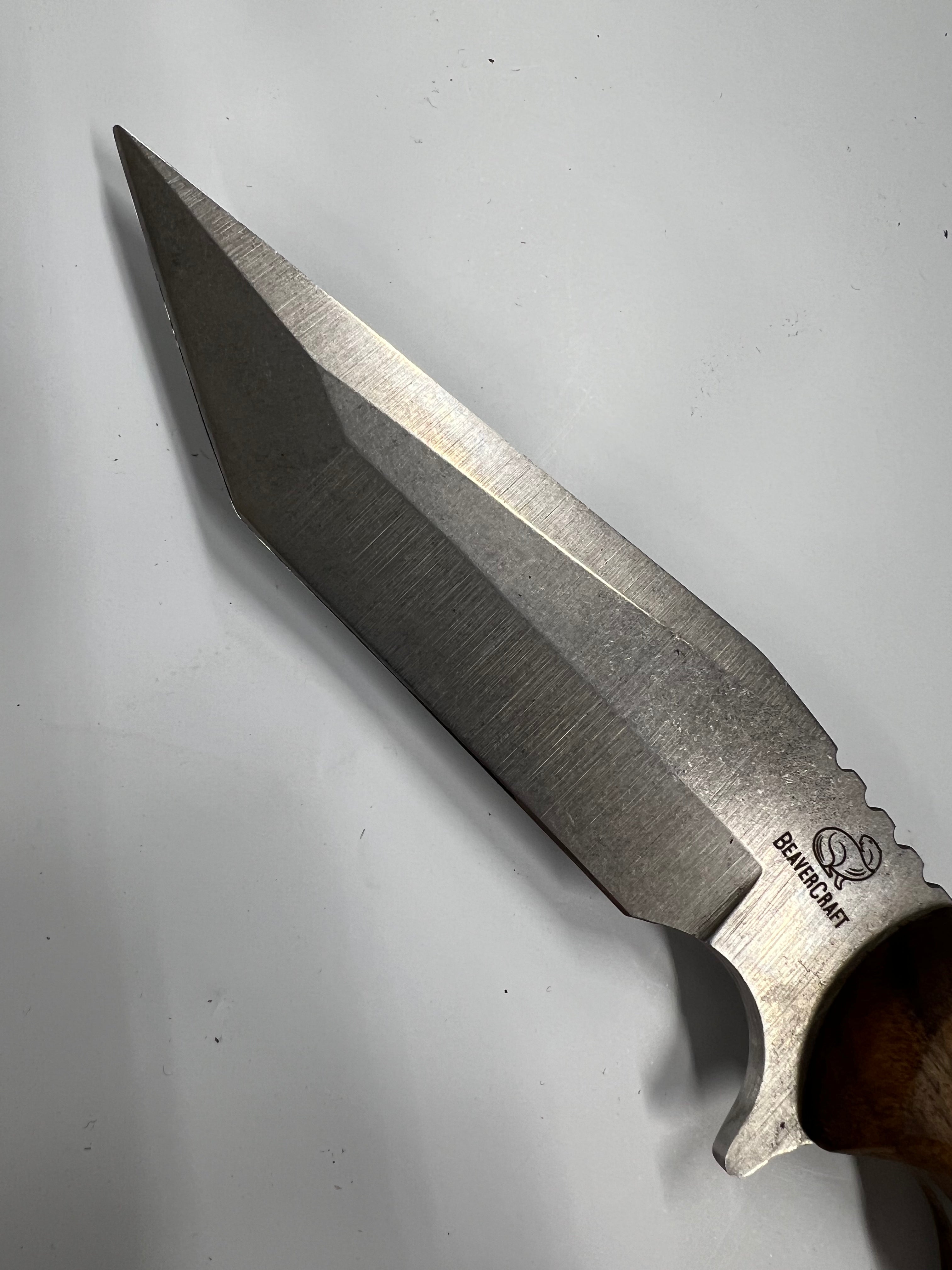 Ukrainian Camping Karambit CGK1 with leather sheath