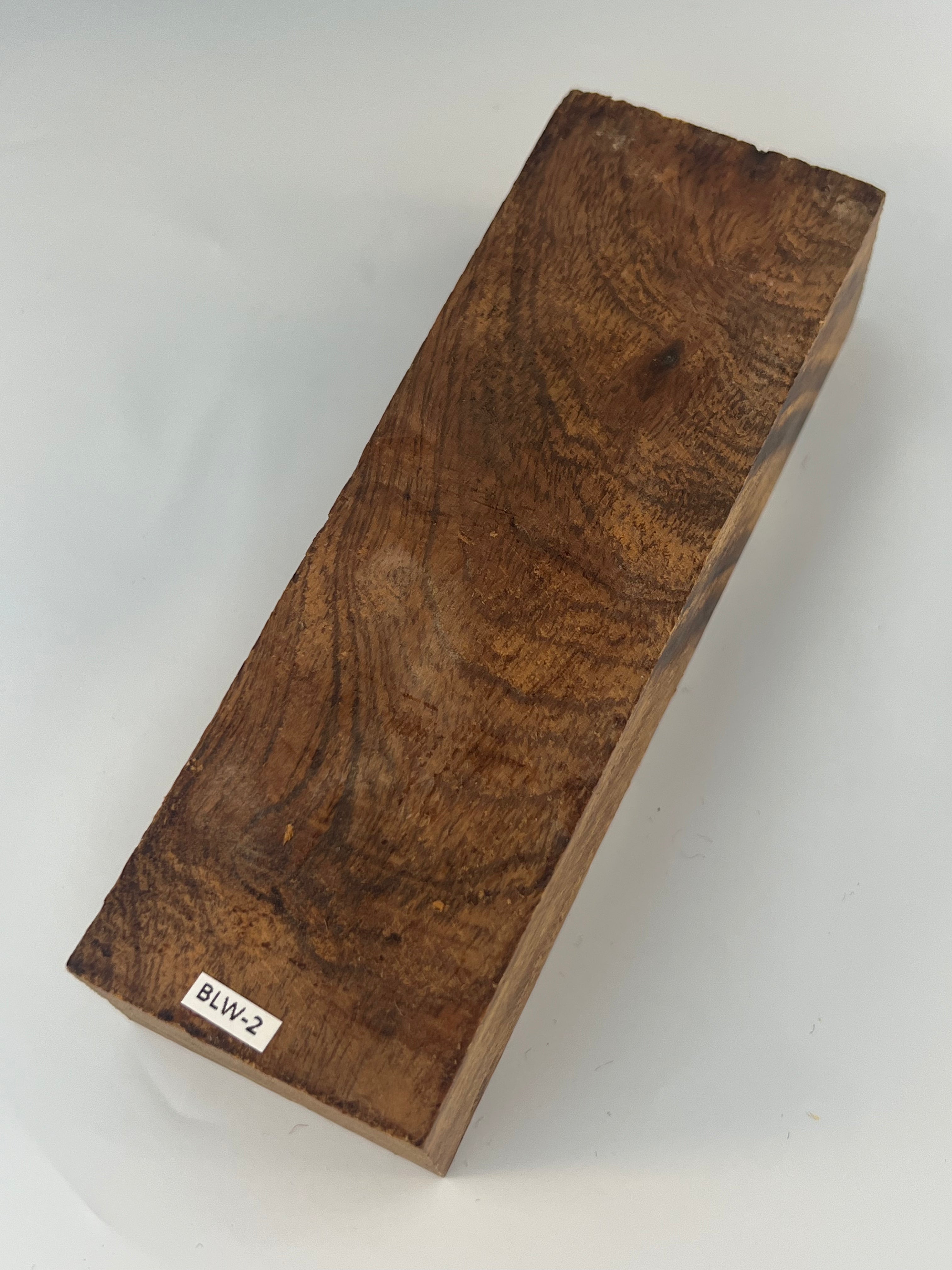 Flame poplar/knot Black B-66 - Stabilized shaft blank