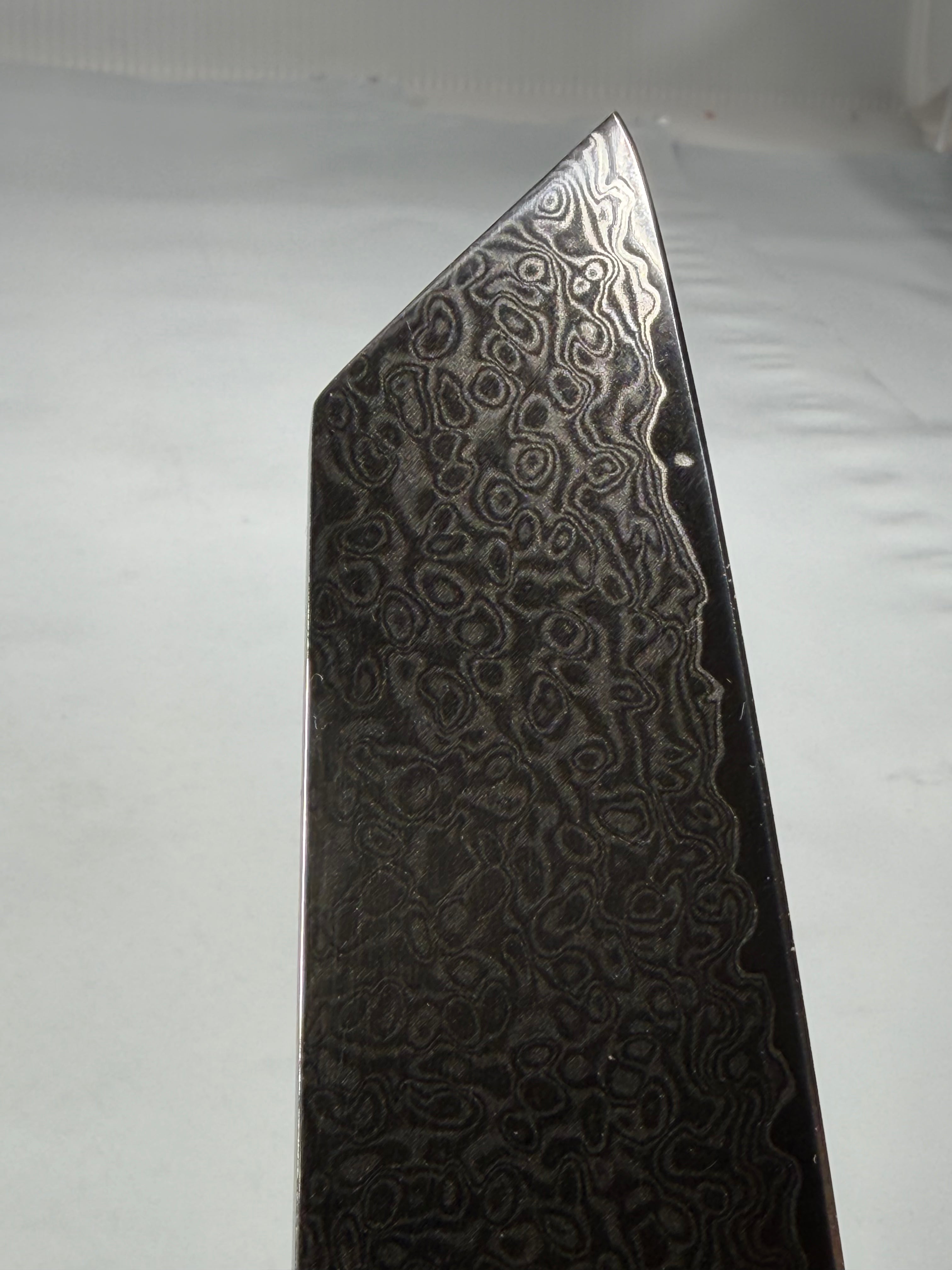 Kiritsuke Kitchen Knife - Stainless Damask Chef's Knife