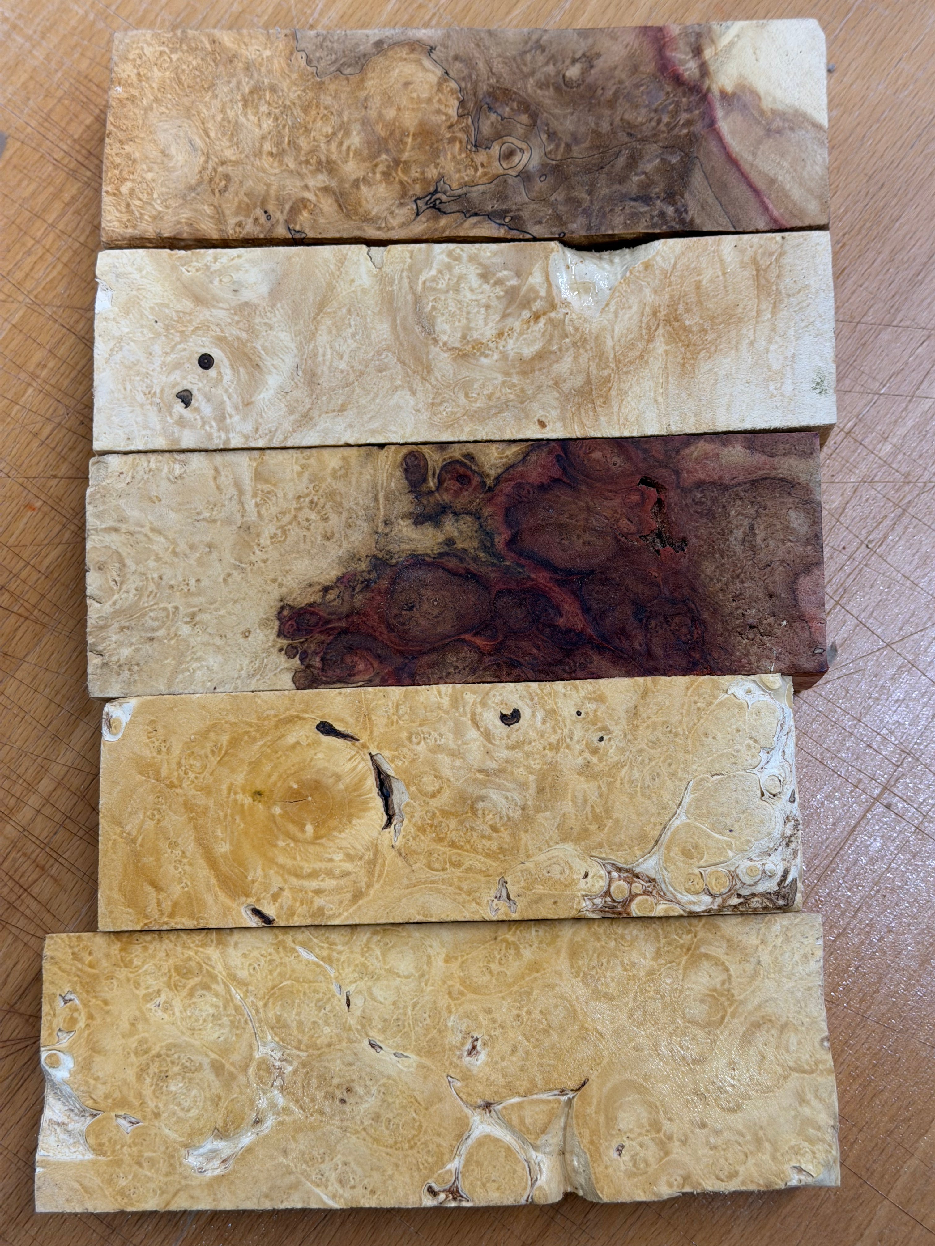 Box Elder Skaftemne 5 pakk- BEP5-102