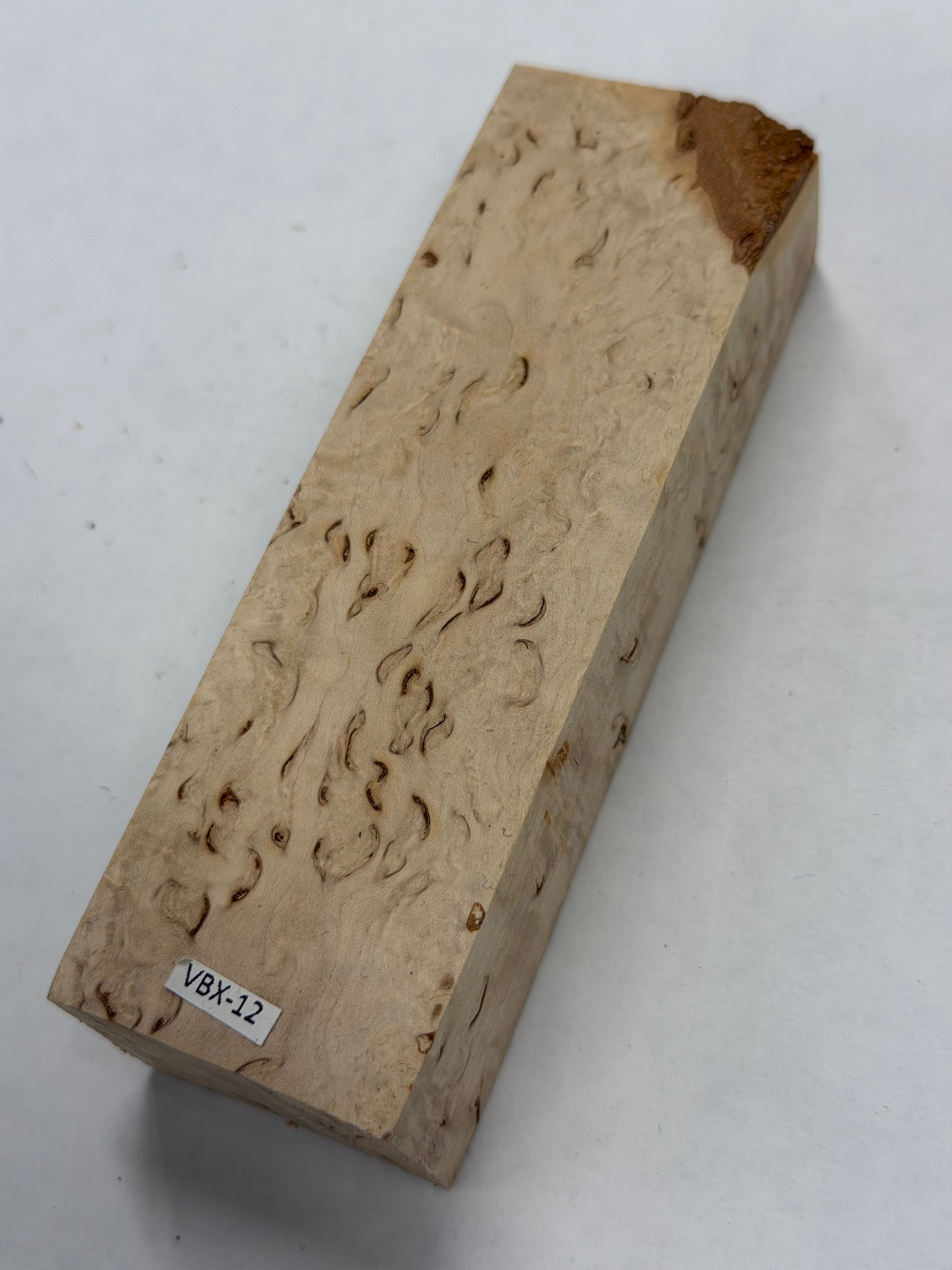 Valbjørk masur björk VBX-12; 28x39x123mm