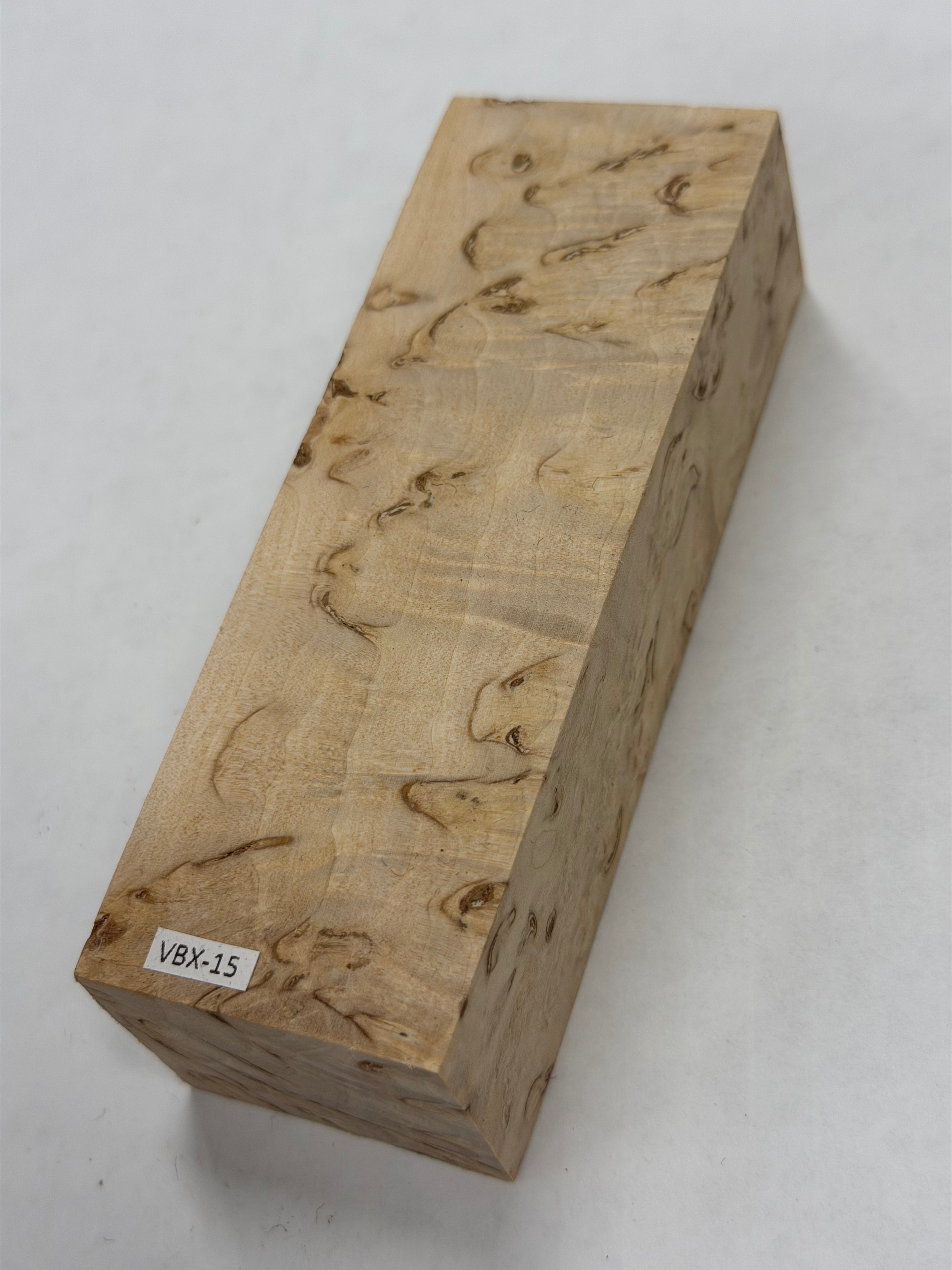 Valbjørk masur björk VBX-15; 29x42x120mm