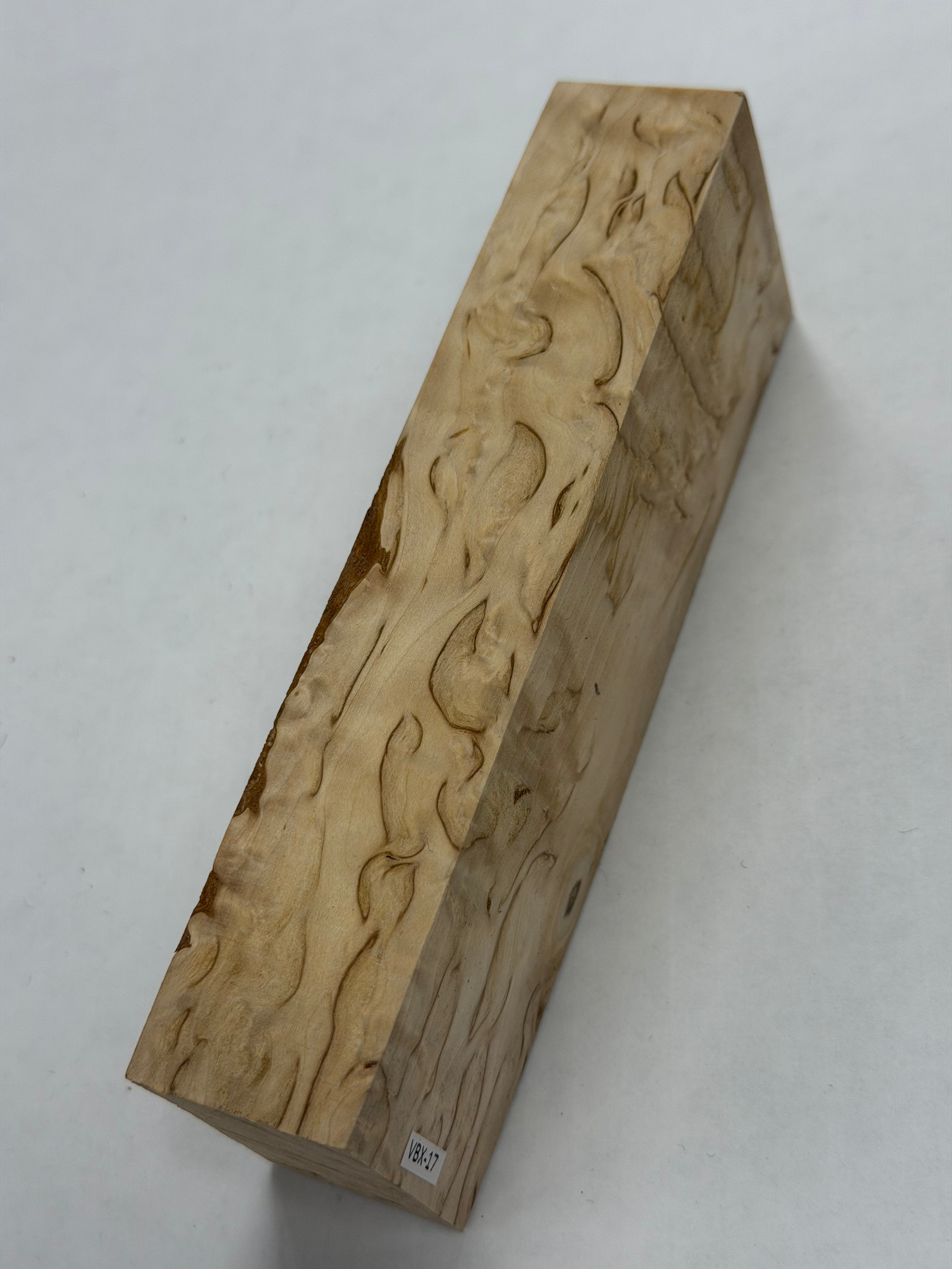 Valbjørk masur birch VBX-17; 29x42x149mm