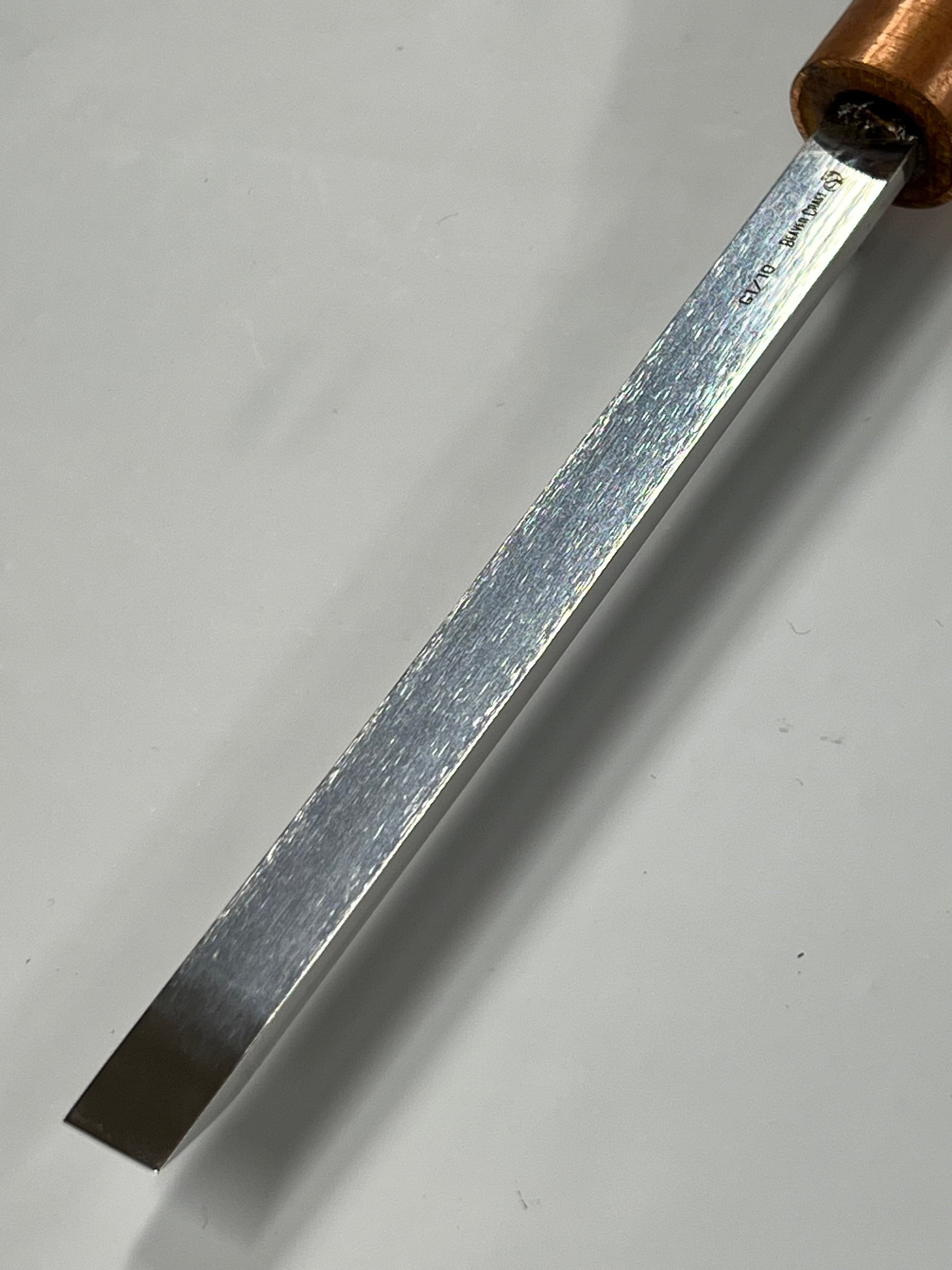 Träsniderijärn 130x10mm rak platt mejsel