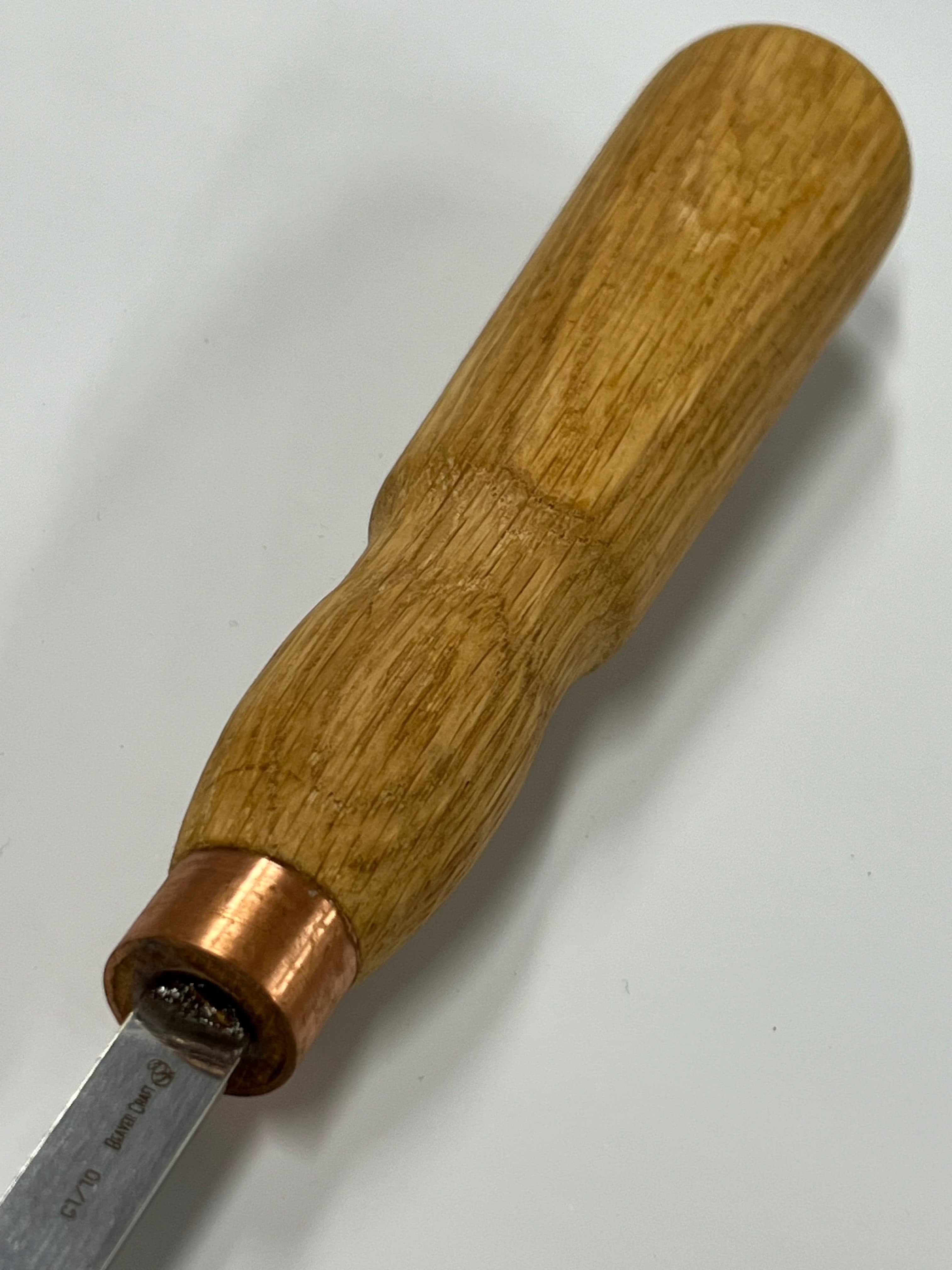 Träsniderijärn 130x10mm rak platt mejsel