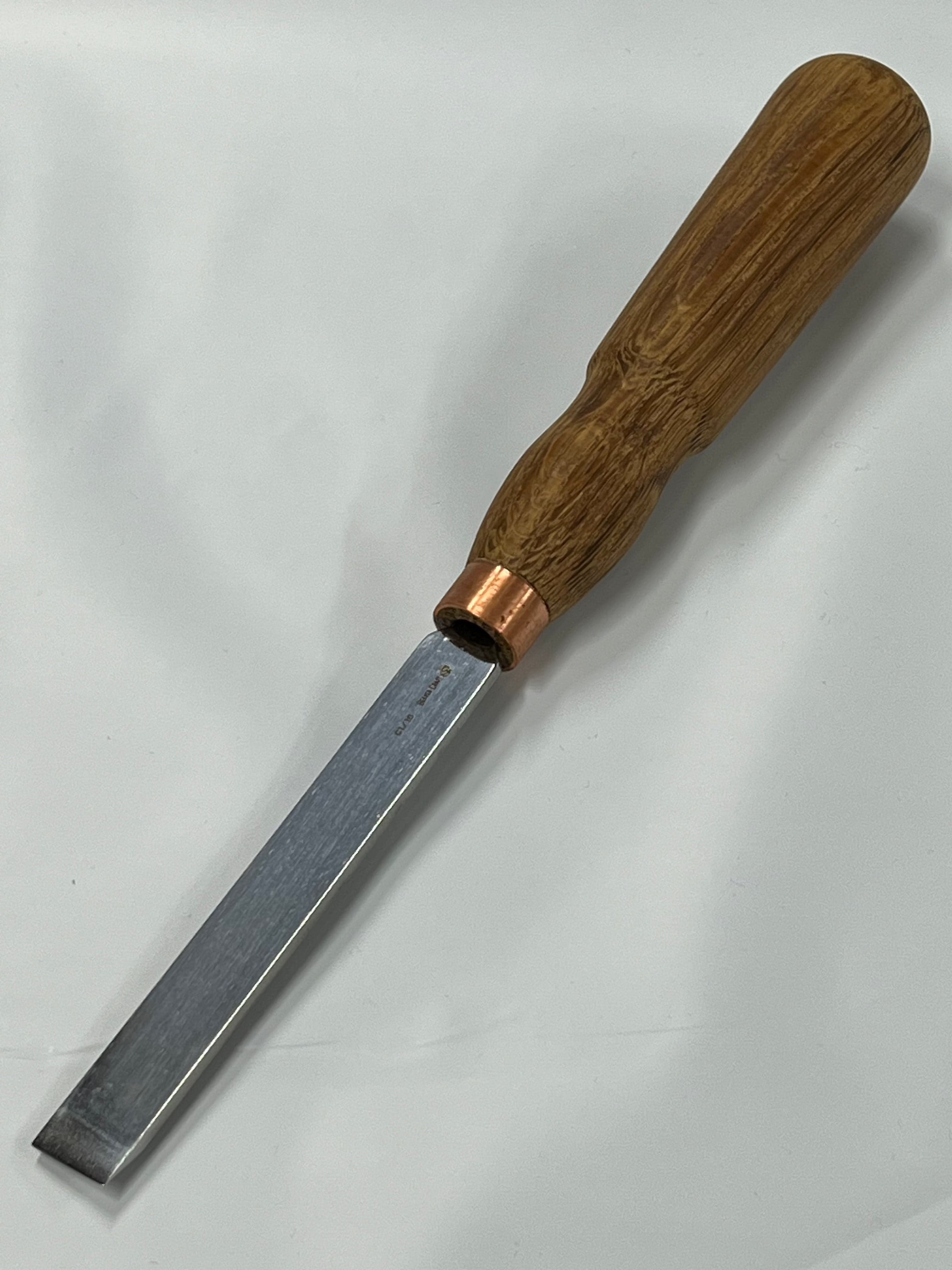 Träsniderijärn 130x16mm rak platt mejsel