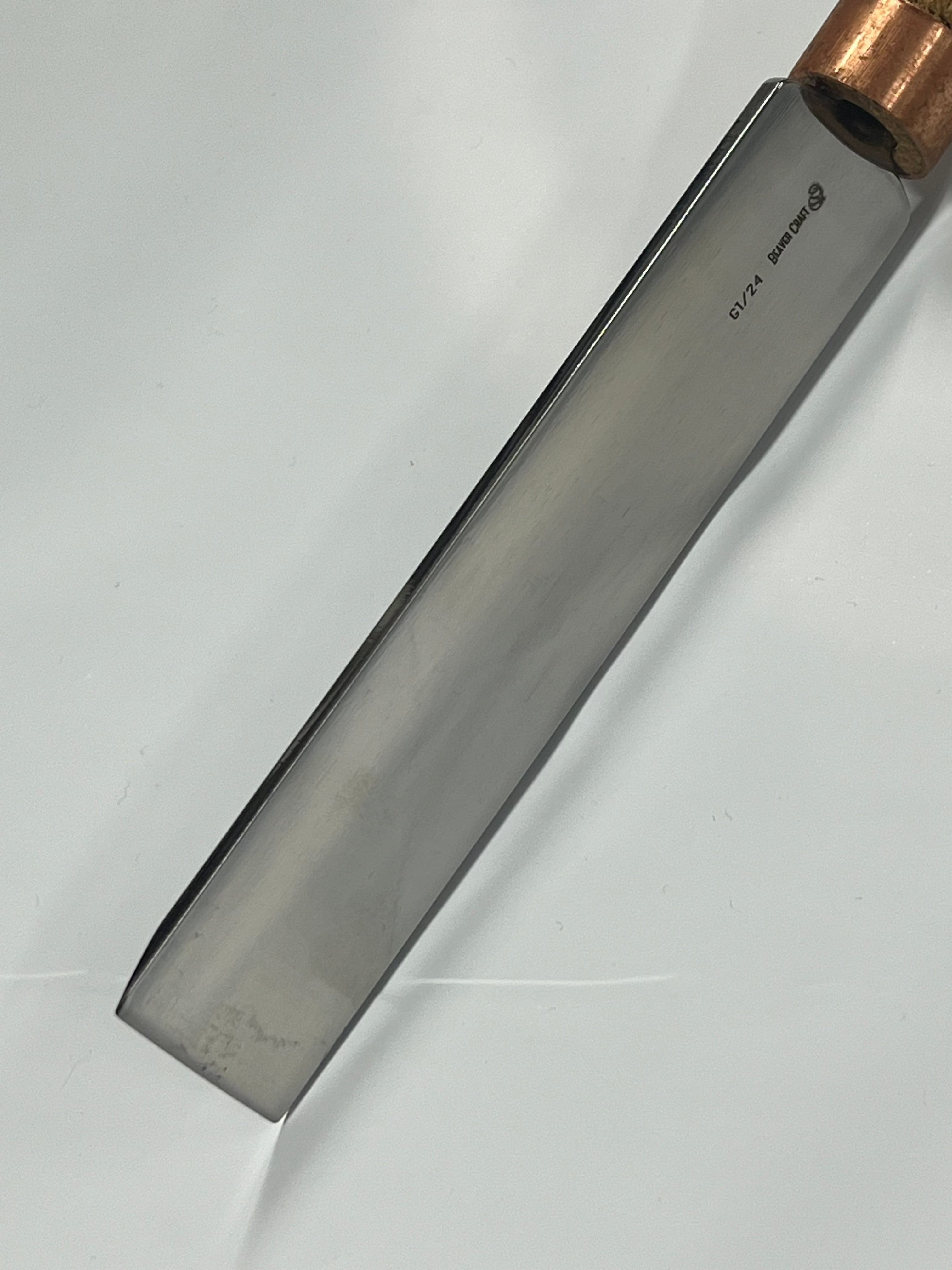 Träsniderijärn 130x24mm rak platt mejsel