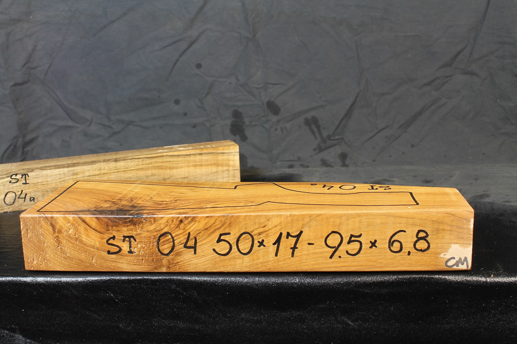 Hagelgevärskolv Blank Turkisk valnöt Standard ST04