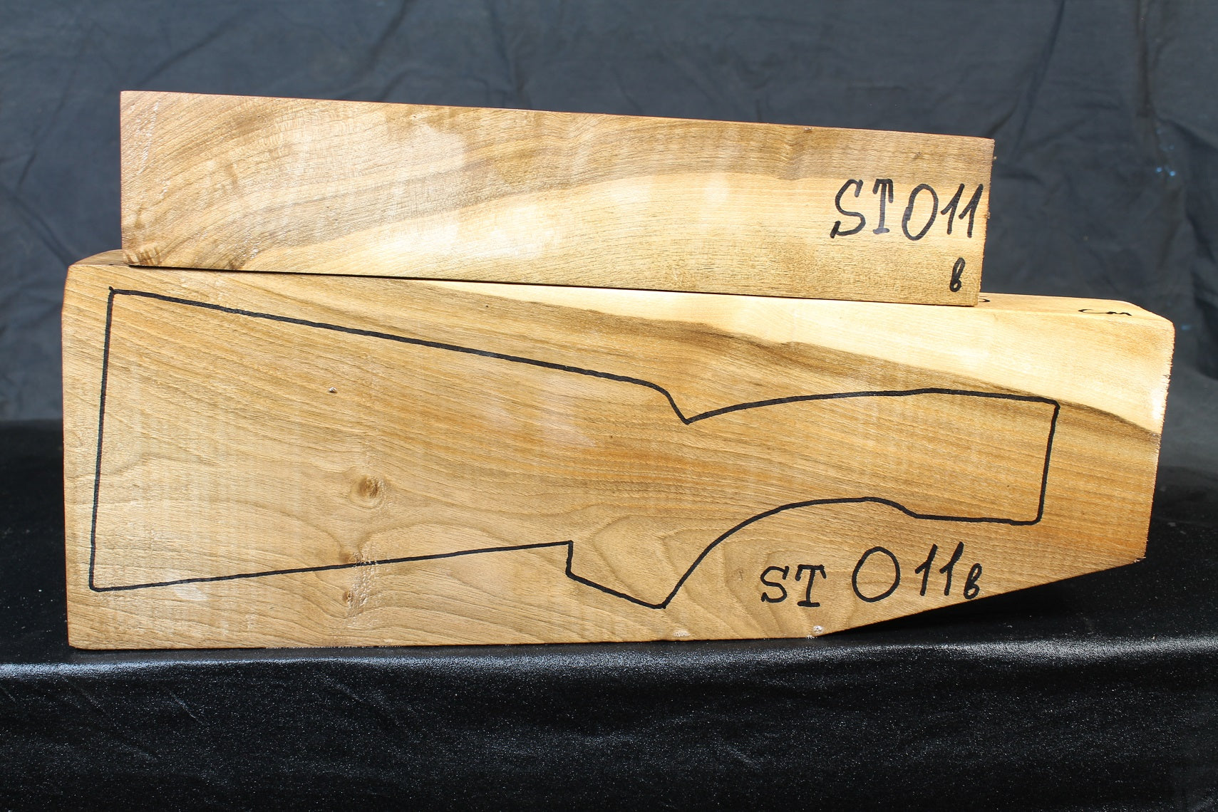 Shotgun Stock Blank Turkish Walnut Standard ST11