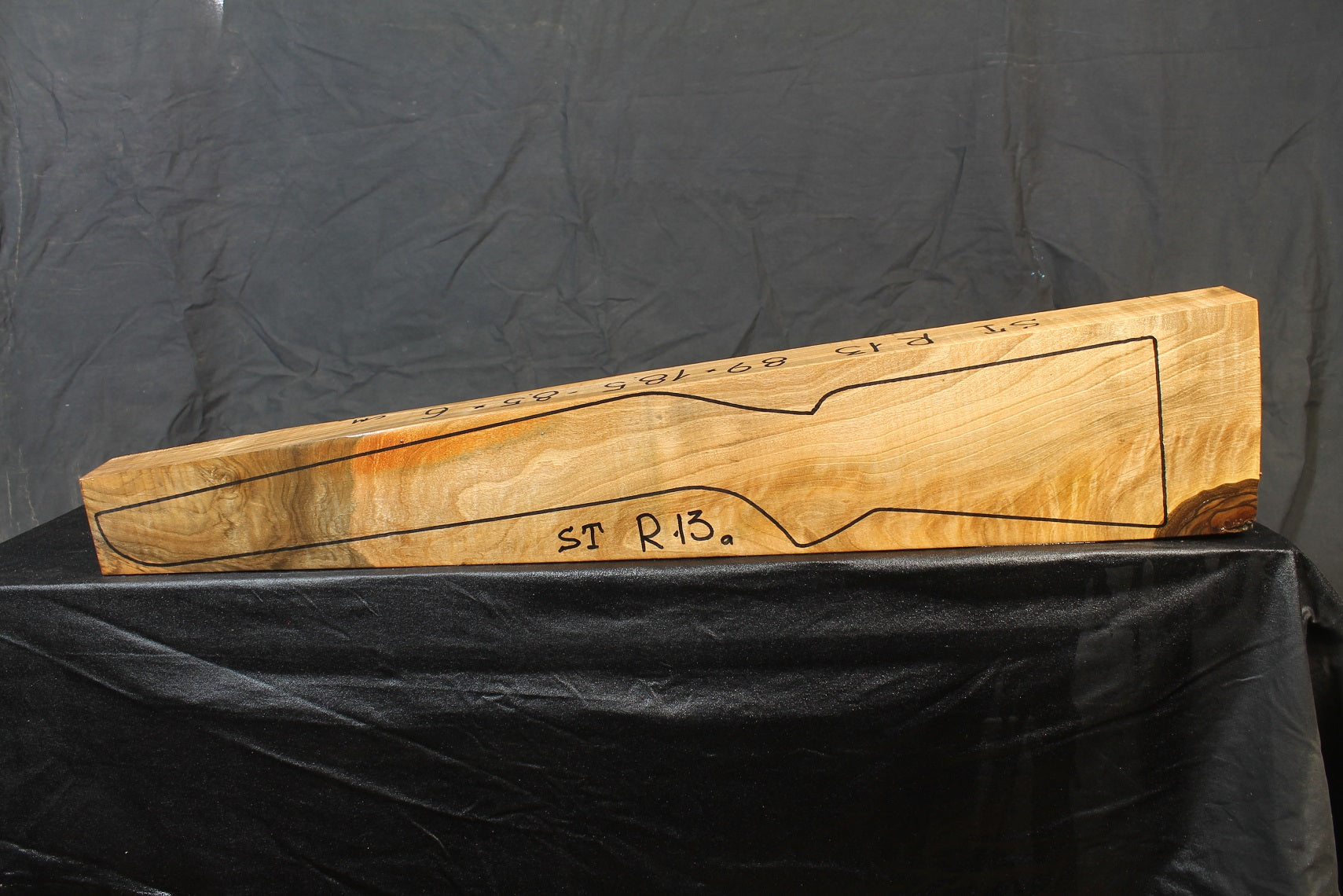 Rifle Stock Blank Turkish Walnut Standard STR13