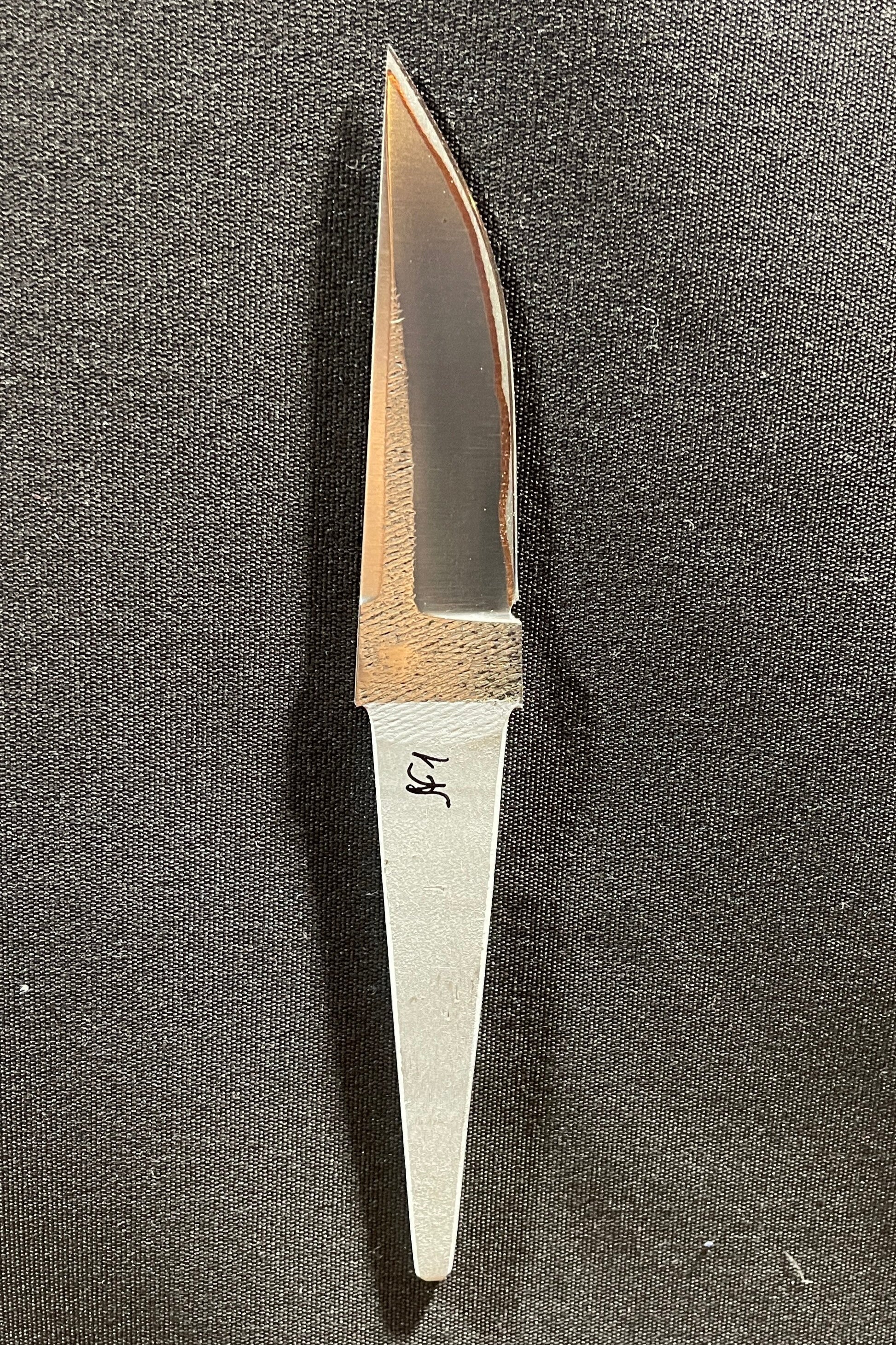 Handsmidd laminerad knivblad - Koppar San Mai - Vladyslav Chulan VCSM Nr 1