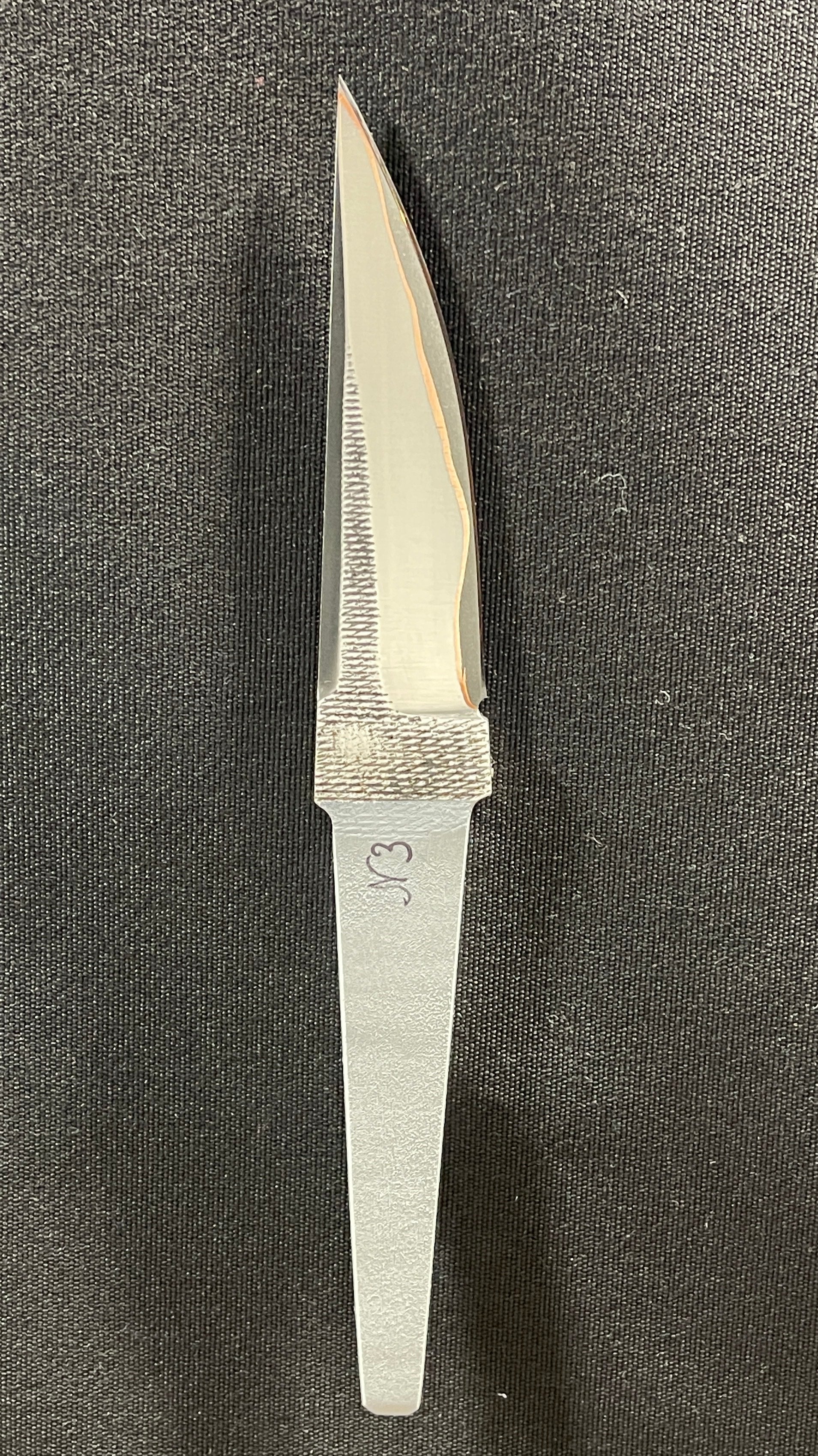 Handsmidd laminerad knivblad - Koppar San Mai - Vladyslav Chulan VCSM Nr 3