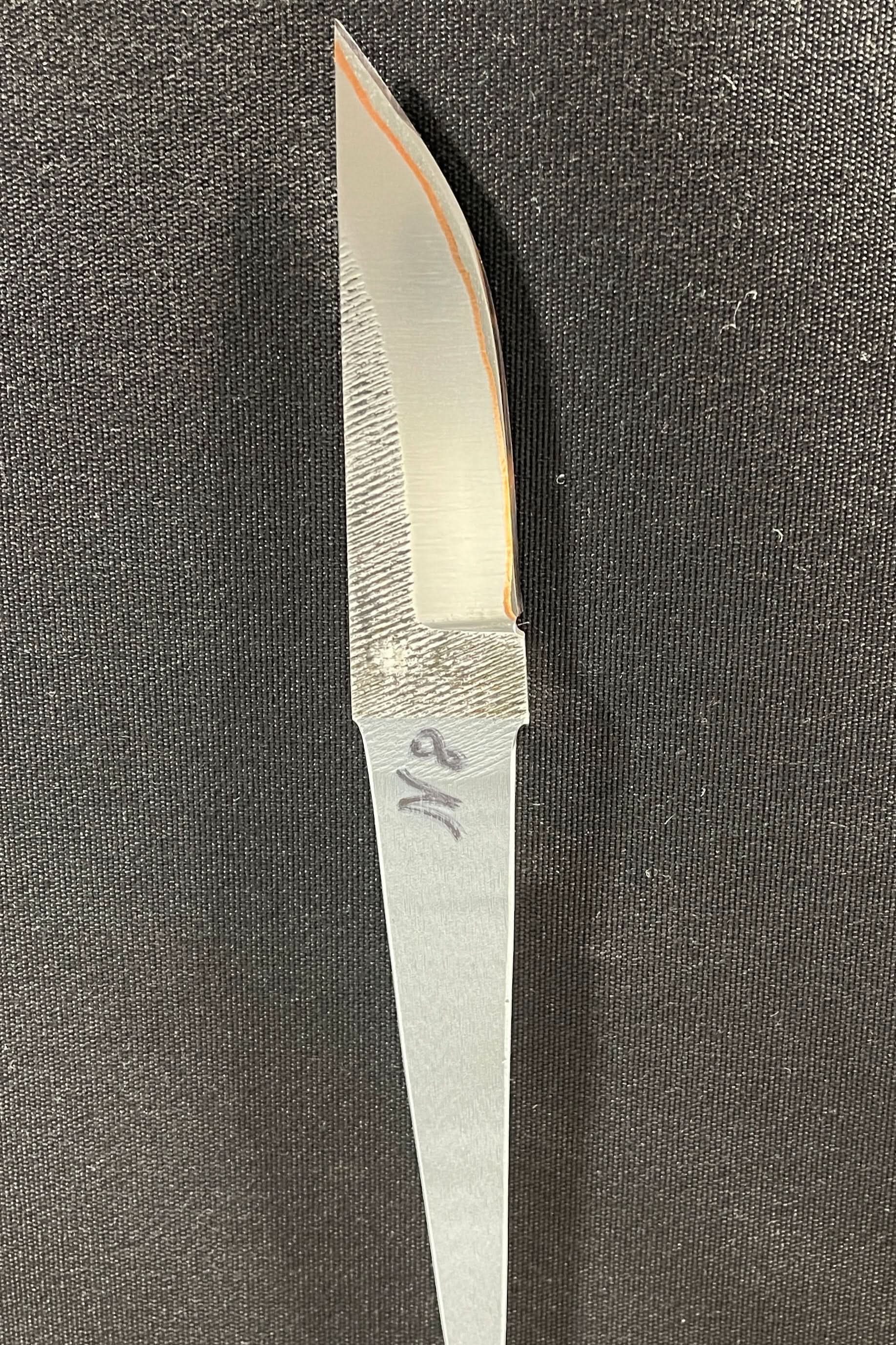 Handsmidd laminerad knivblad - Koppar San Mai - Vladyslav Chulan VCSM Nr 8