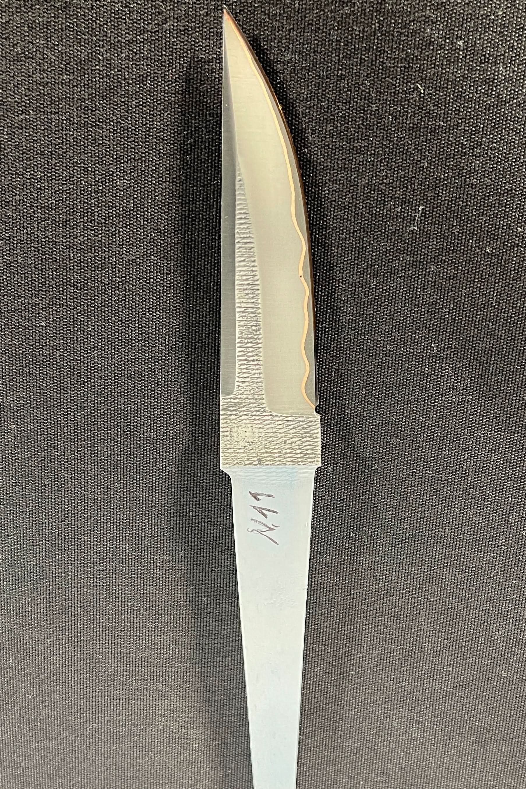 Handsmidd laminerad knivblad - Koppar San Mai - Vladyslav Chulan VCSM Nr 11