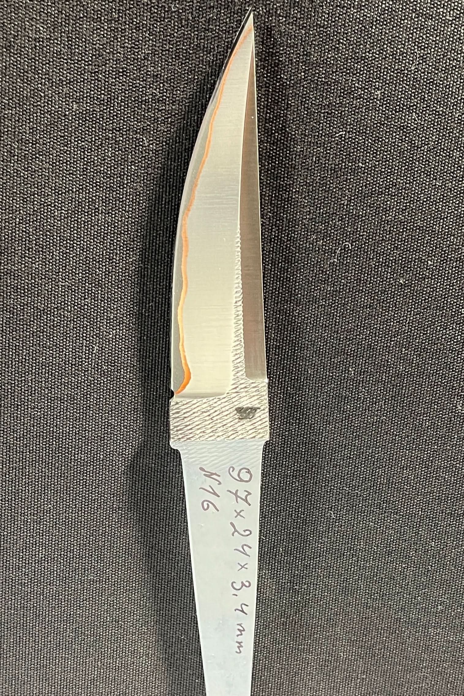 Handsmidd laminerad knivblad - Koppar San Mai - Vladyslav Chulan VCSM Nr 16